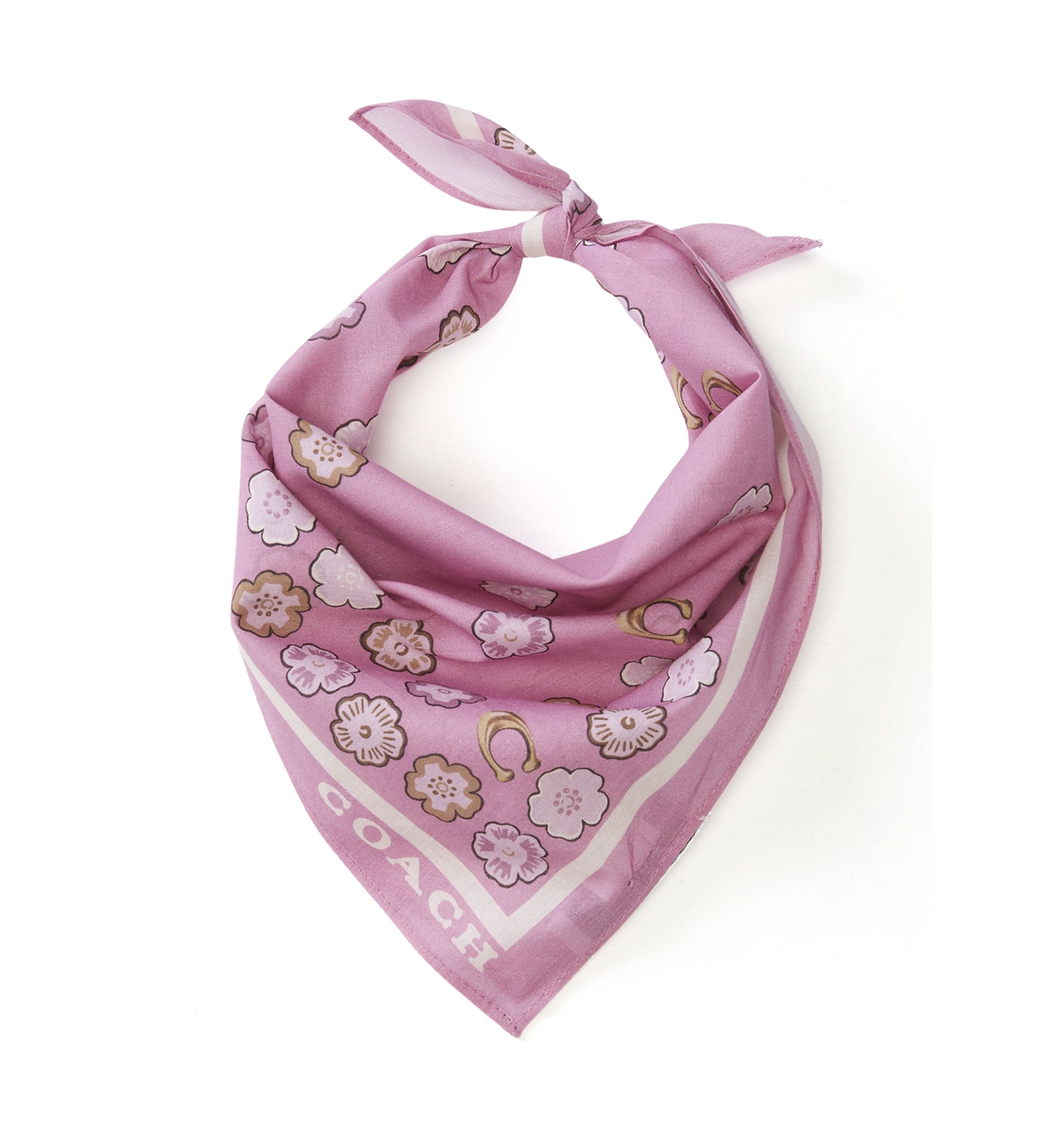 Waterfall Tea Rose Printed Handkerchief