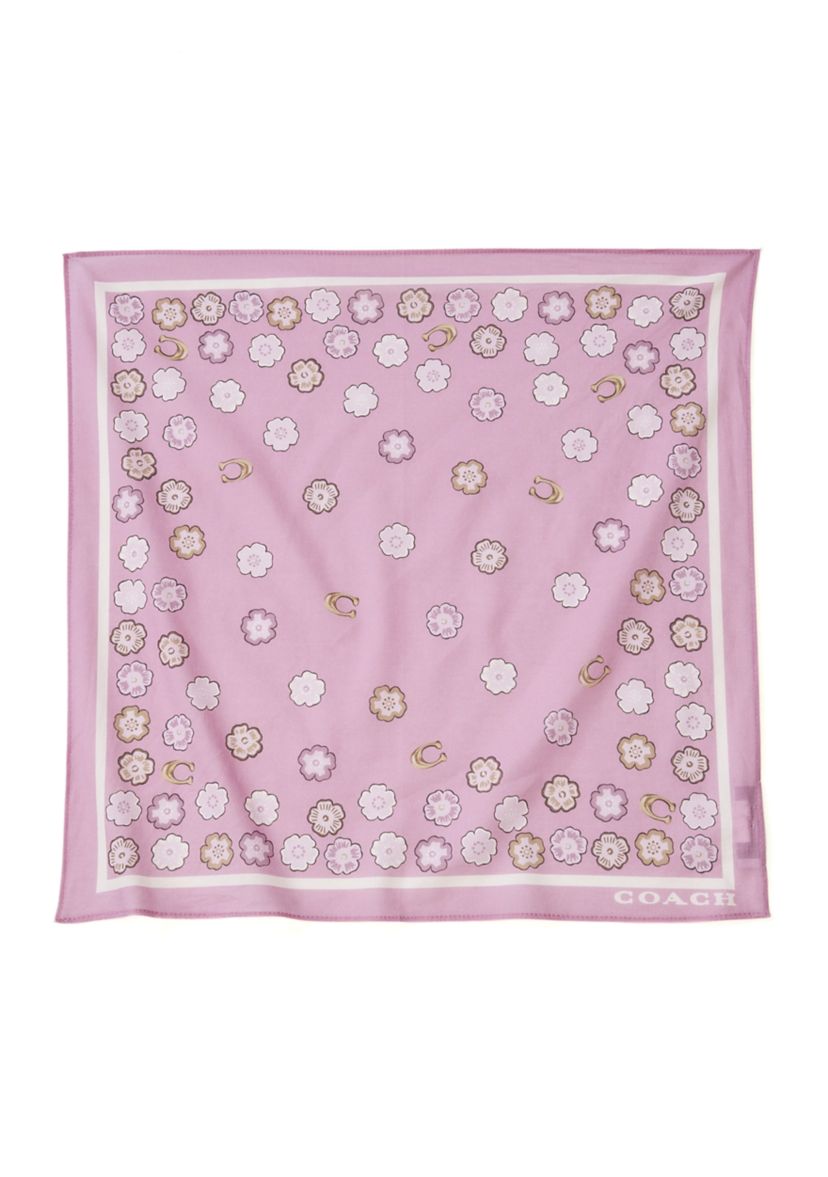 Waterfall Tea Rose Printed Handkerchief