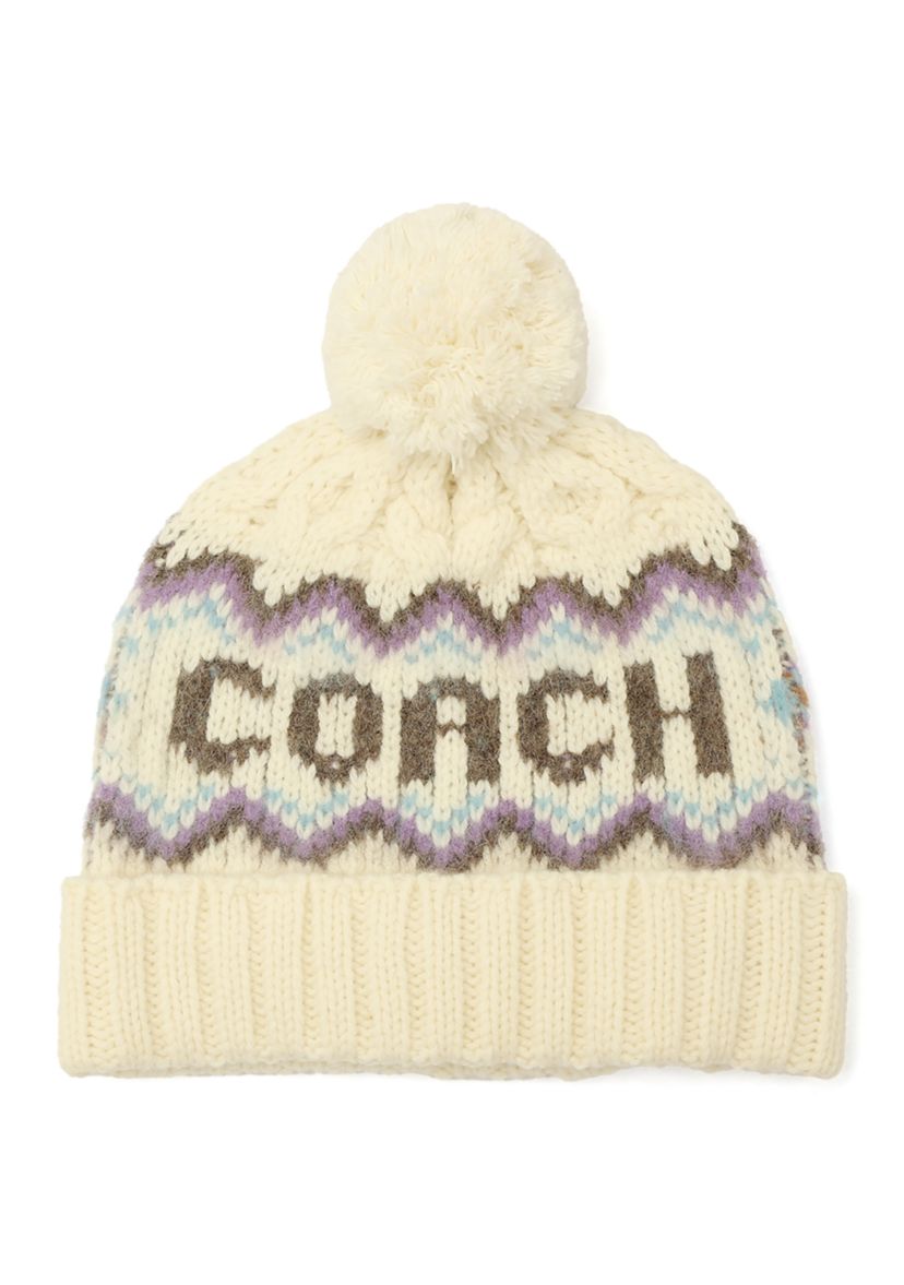 Fair Isle Knit Beanie