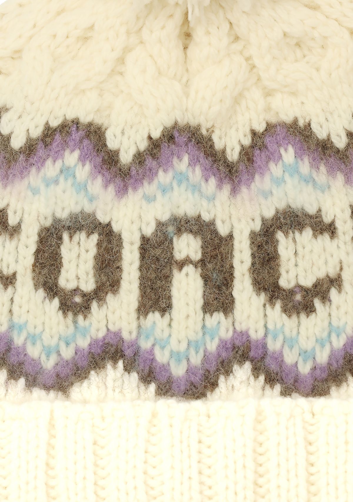 Fair Isle Knit Beanie