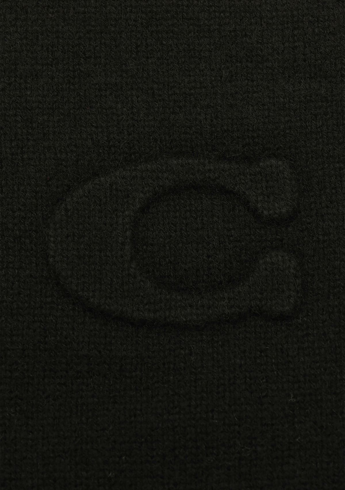 Embossed Knit Muffler 