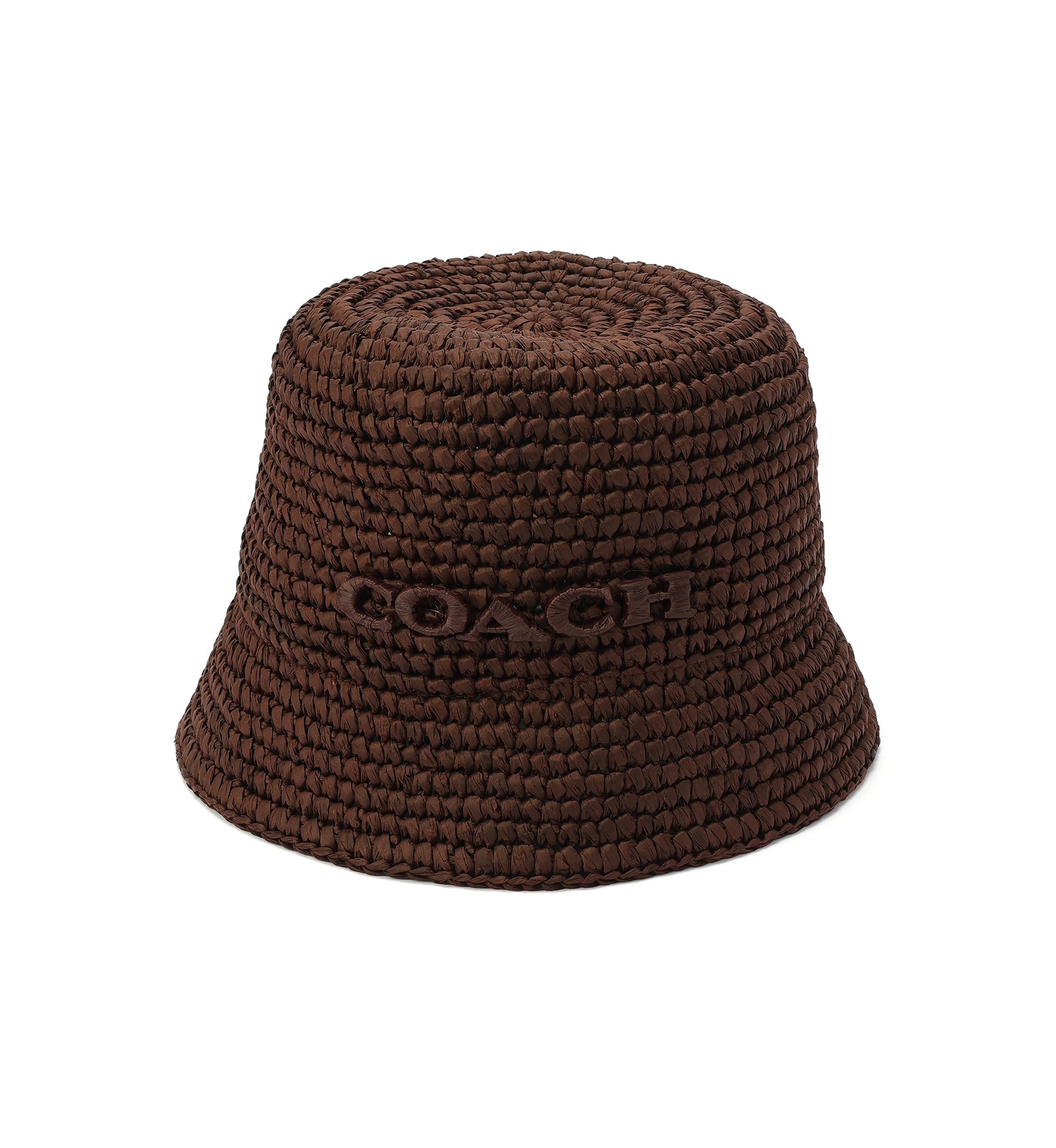 COACH Straw Cloche Hat | Belk display picture 3