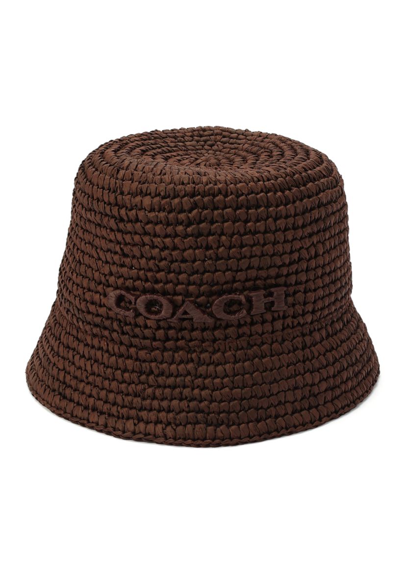 COACH Straw Cloche Hat | Belk