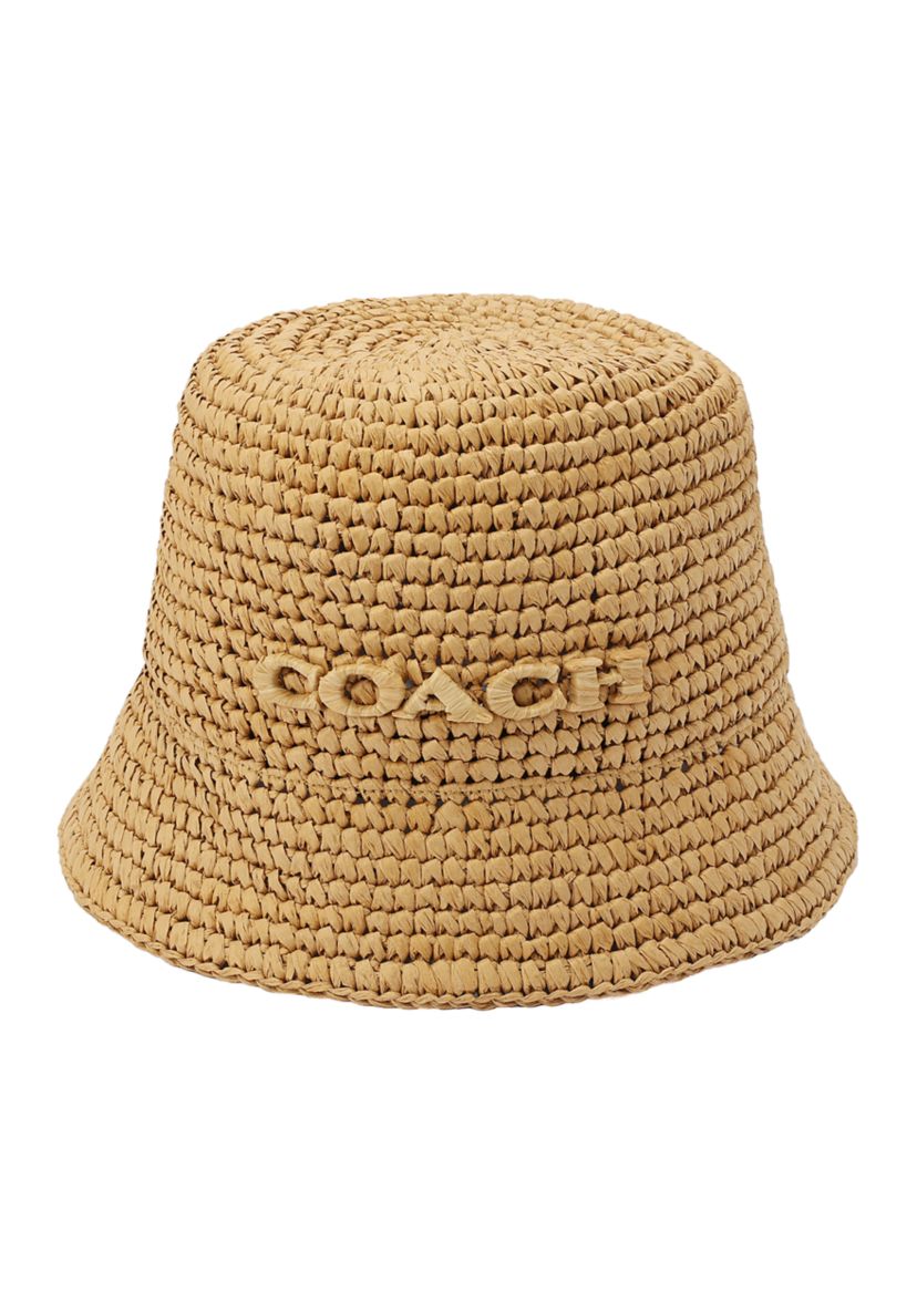 COACH Straw Cloche Hat | Belk