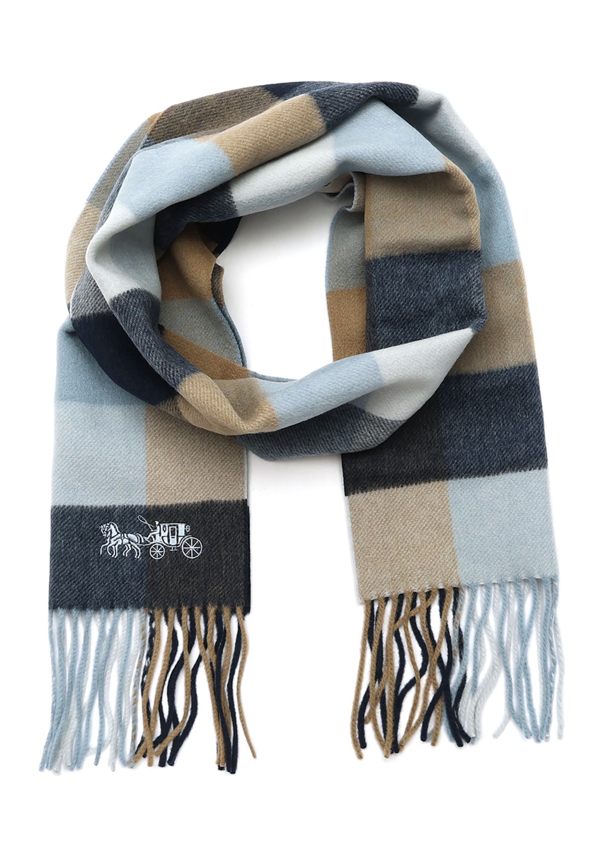 Multi Color Check Muffler Scarf