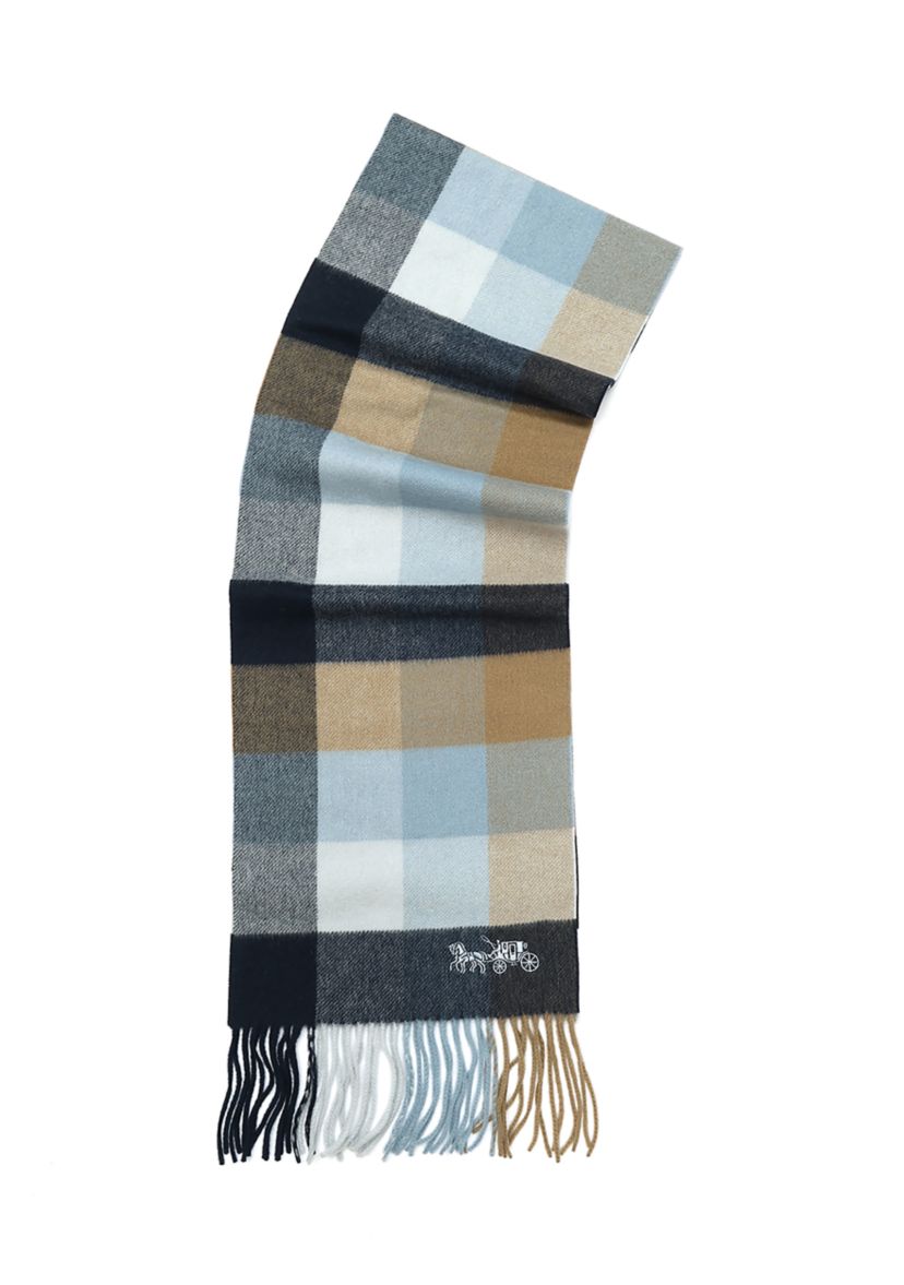 Multi Color Check Muffler Scarf