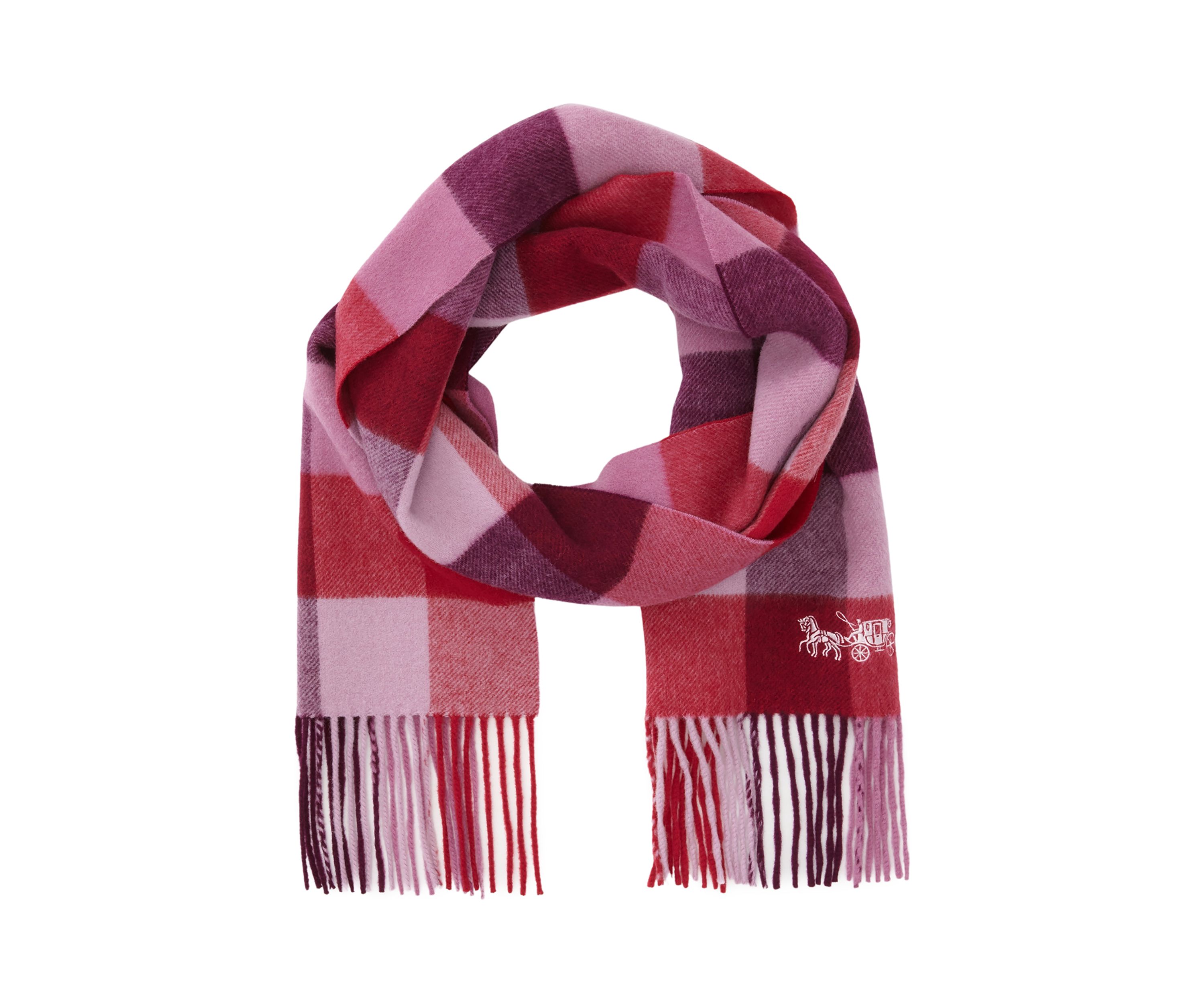 Multicolored Checkered Muffler Scarf 