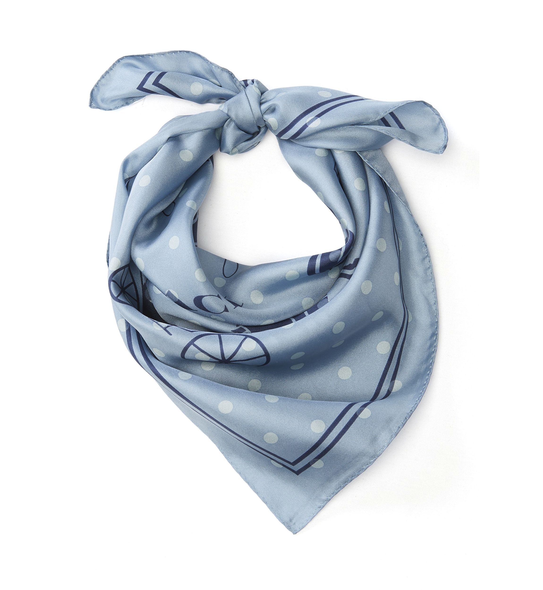 Horse and Carriage Dot Printed Bandana 
