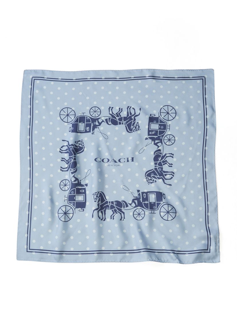 Horse and Carriage Dot Printed Bandana 