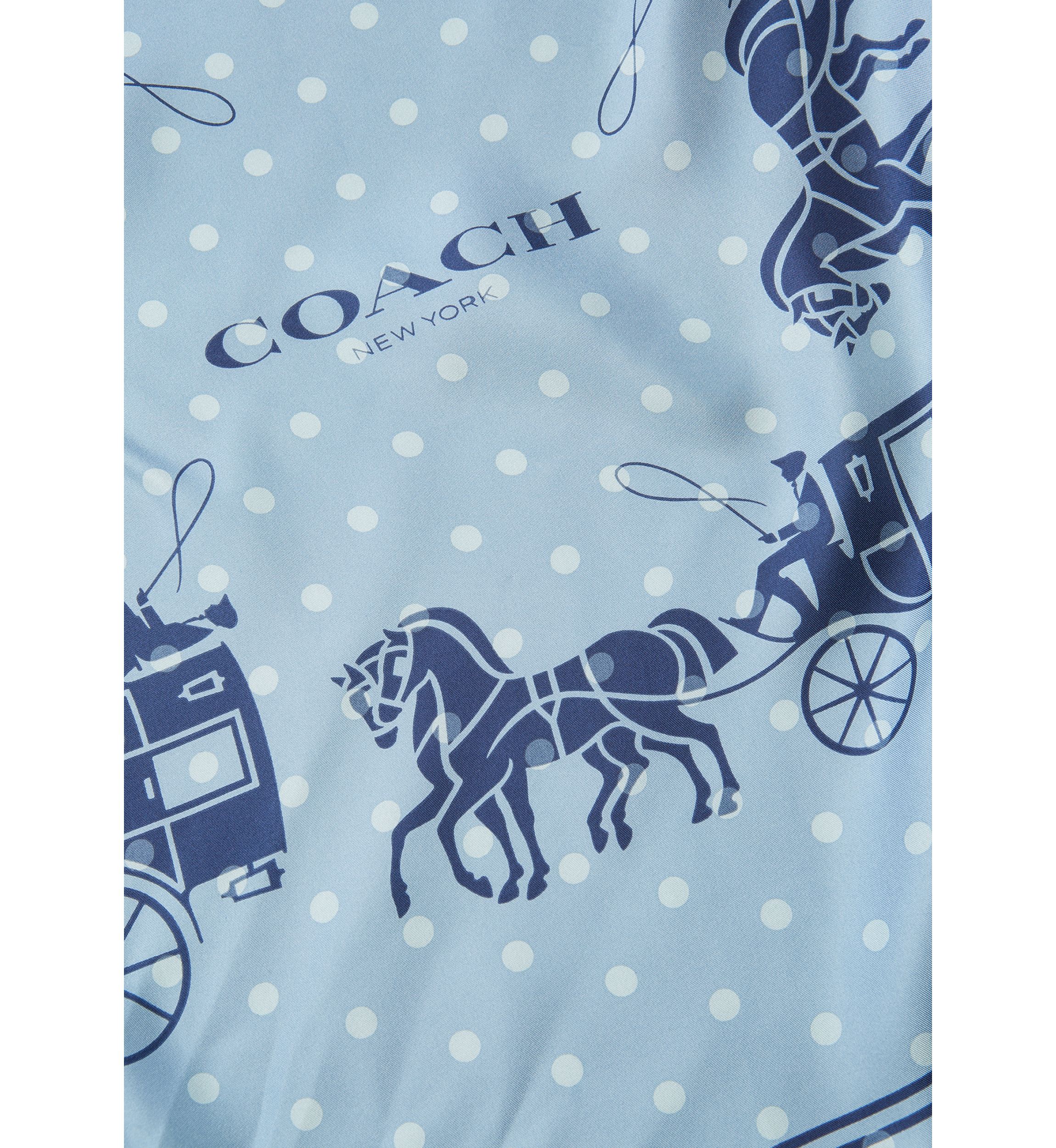 Horse and Carriage Dot Printed Bandana 