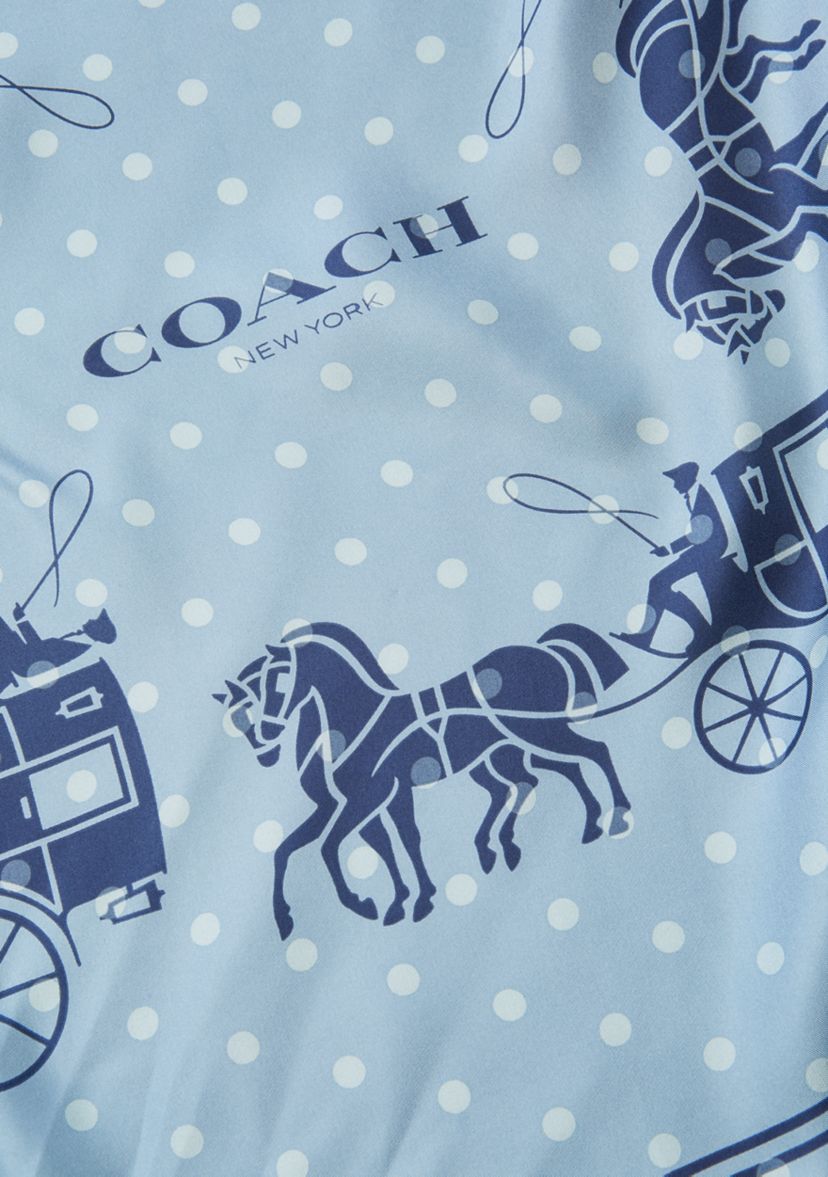 Horse and Carriage Dot Printed Bandana 