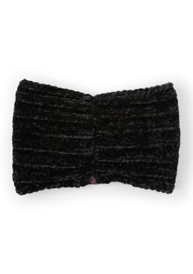 Cuddl Duds Women's Chenille Twisted Headband