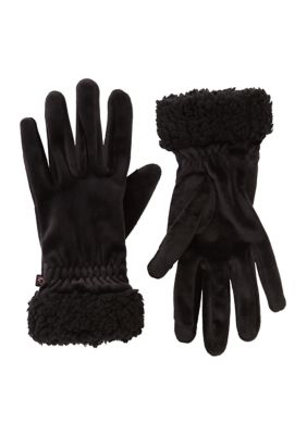 Velour Sherpa Gloves