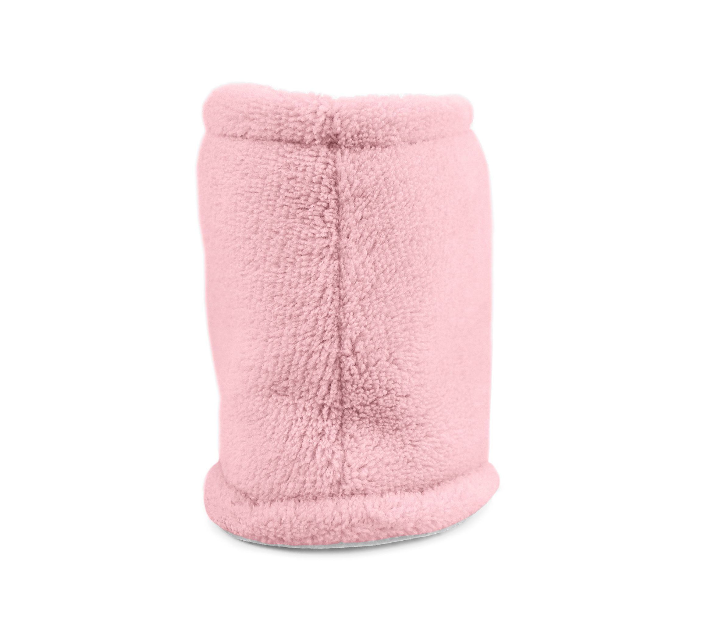 Womens Micro Chenille Adjustable Bootie Slippers