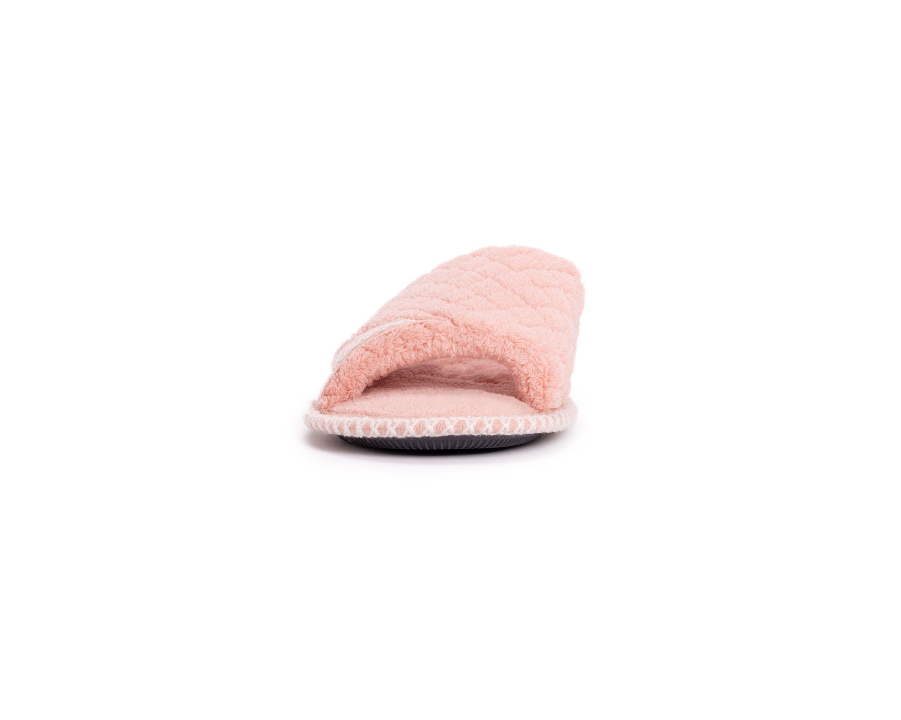 Womens Sally Open Toe Scuff Slipper