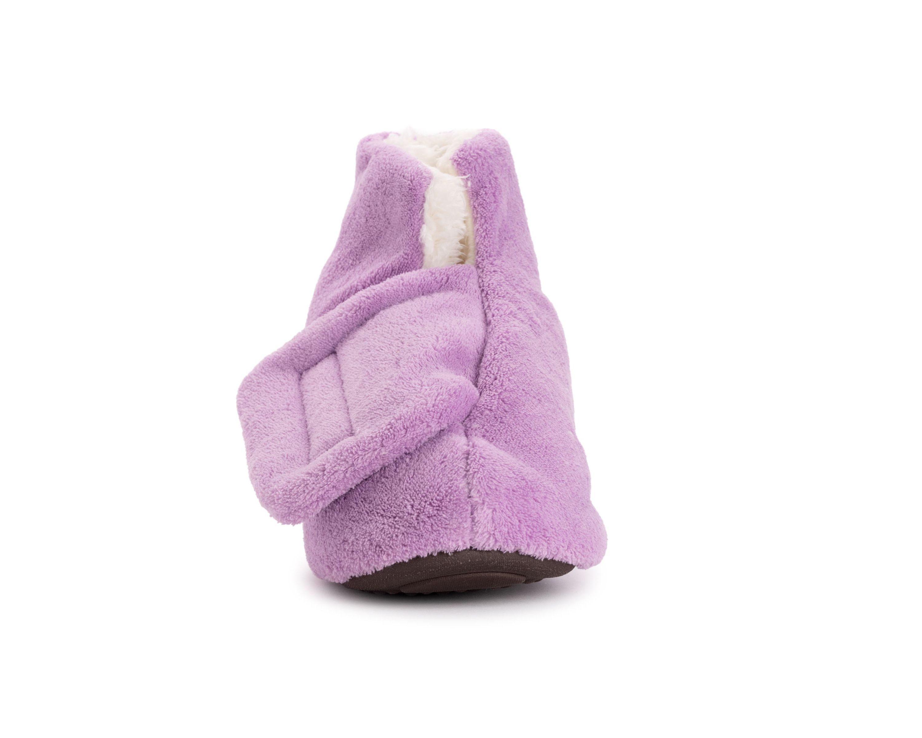 Womens Faux Fur Lined Bootie Slippers