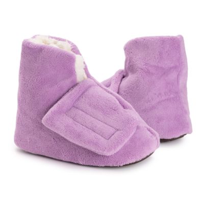 Women's Faux Fur Lined Bootie Slippers