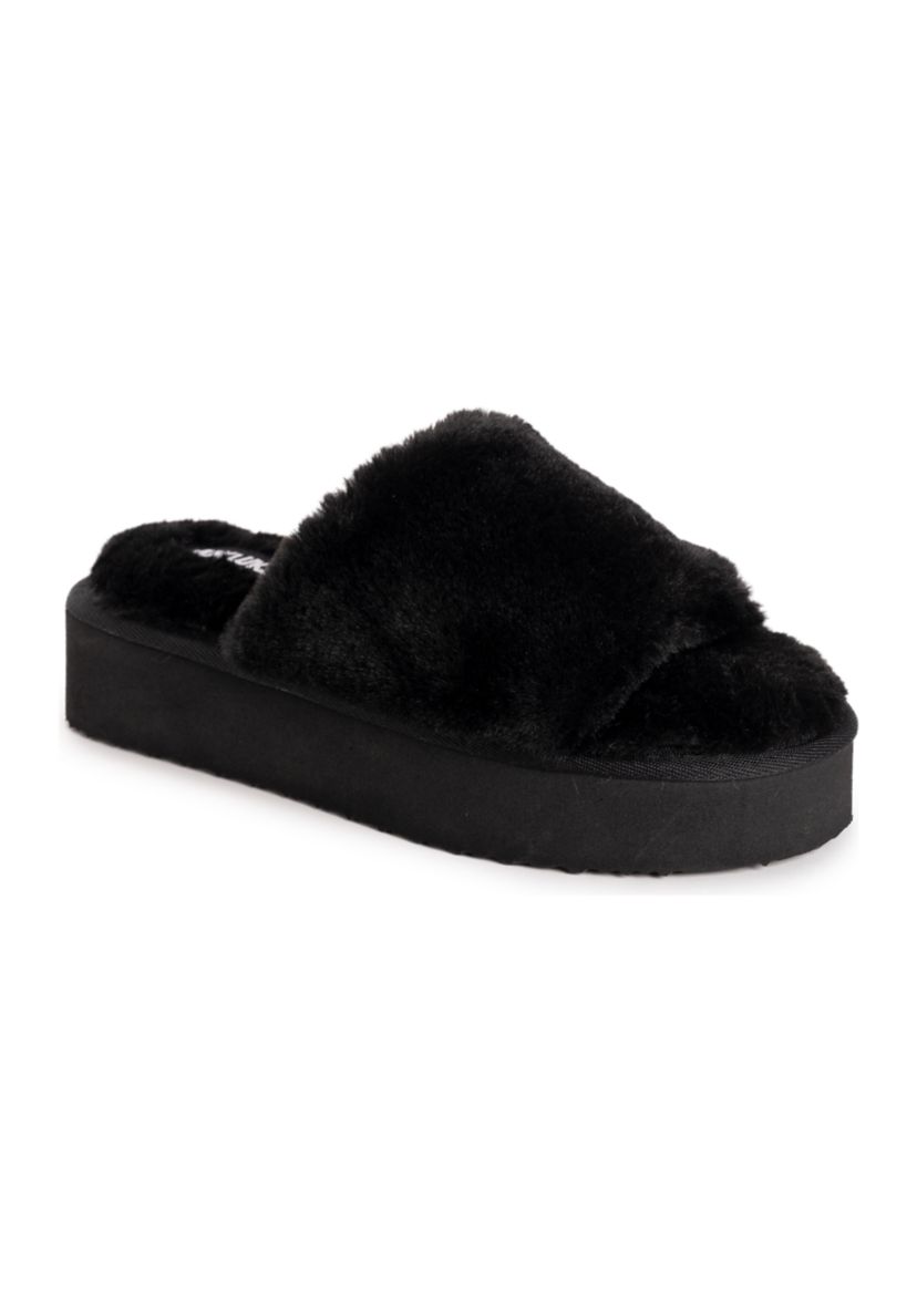 Womens Platform Slide Slipper