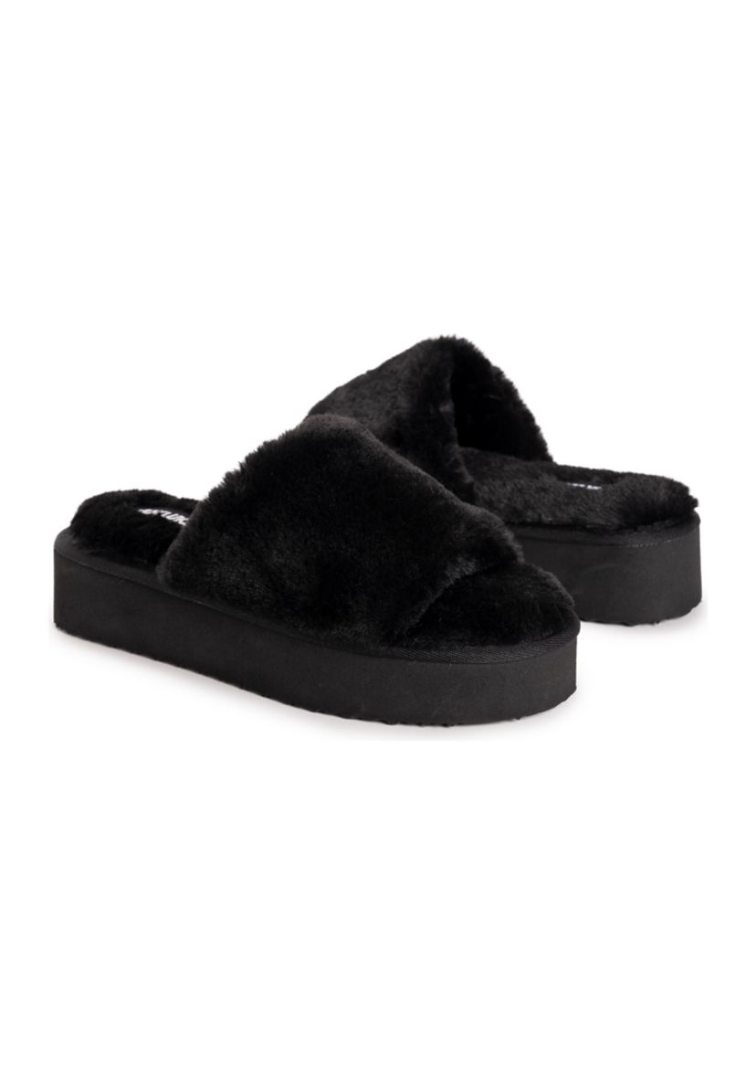 Womens Platform Slide Slipper
