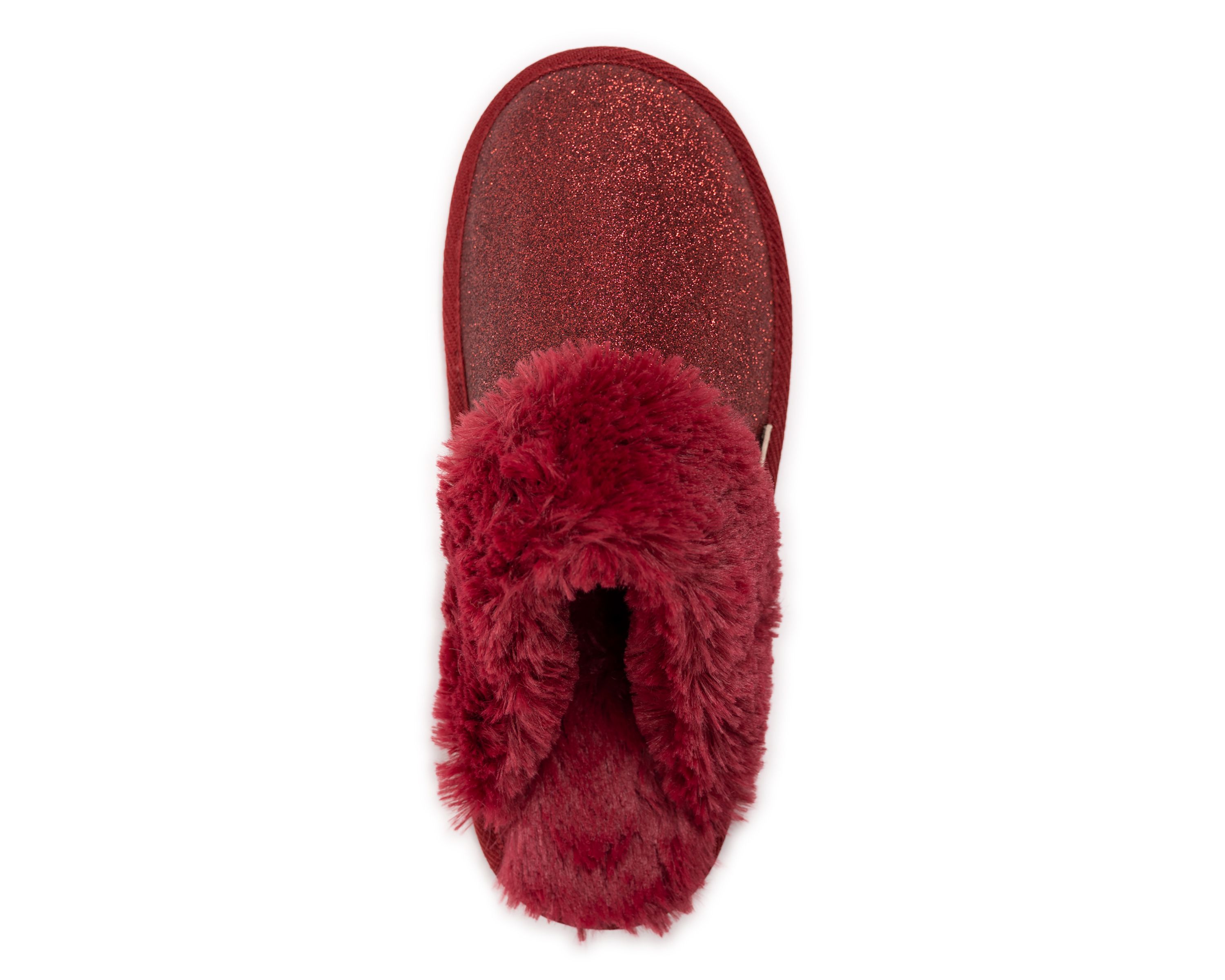 Womens Angled Sparkle Scuff