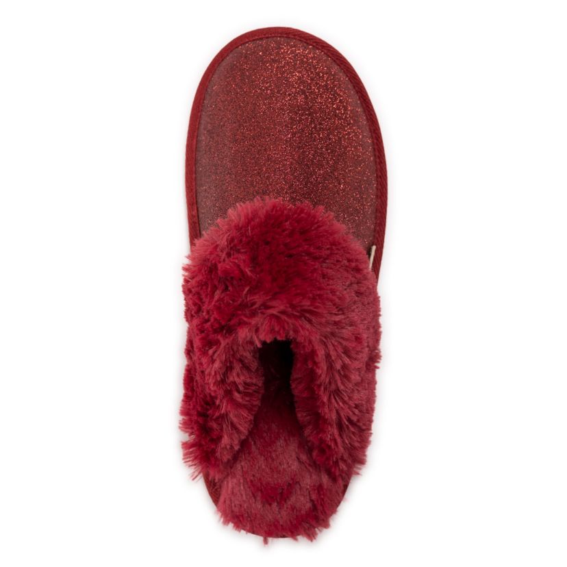 Womens Angled Sparkle Scuff