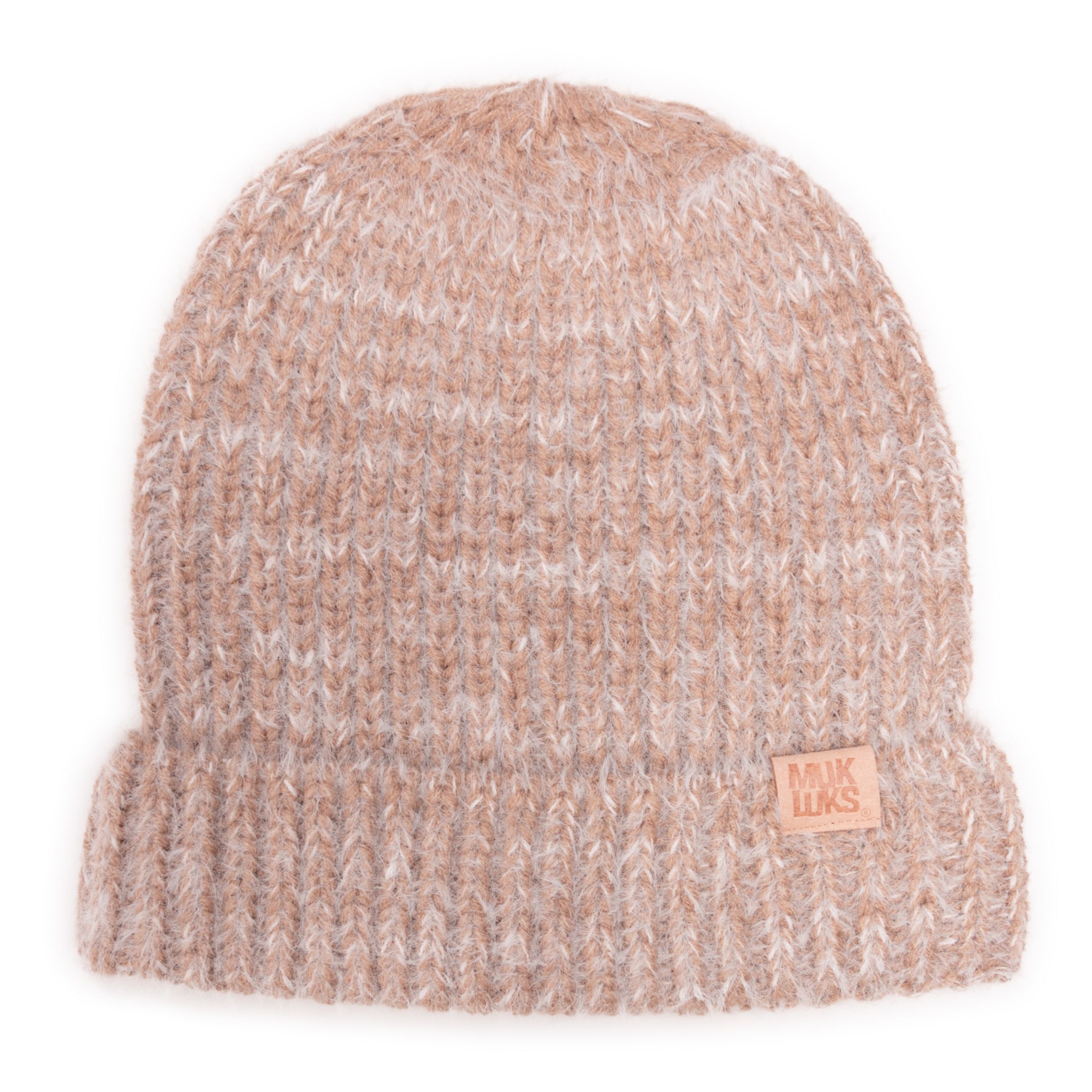 Womens Eyelash Rib Beanie