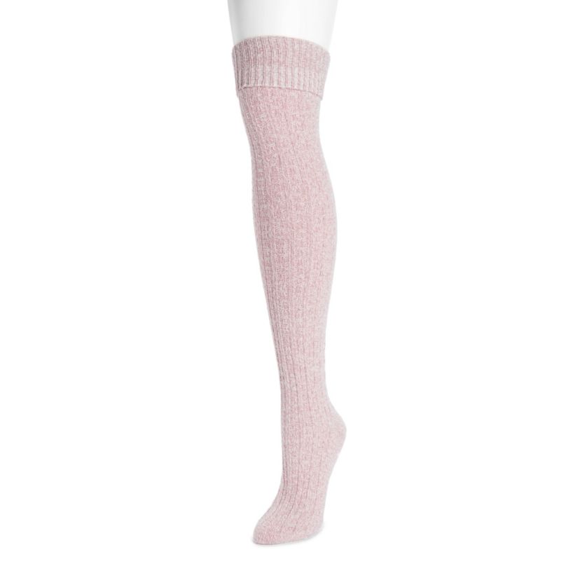 Womens Microfiber Other the Knee Sock