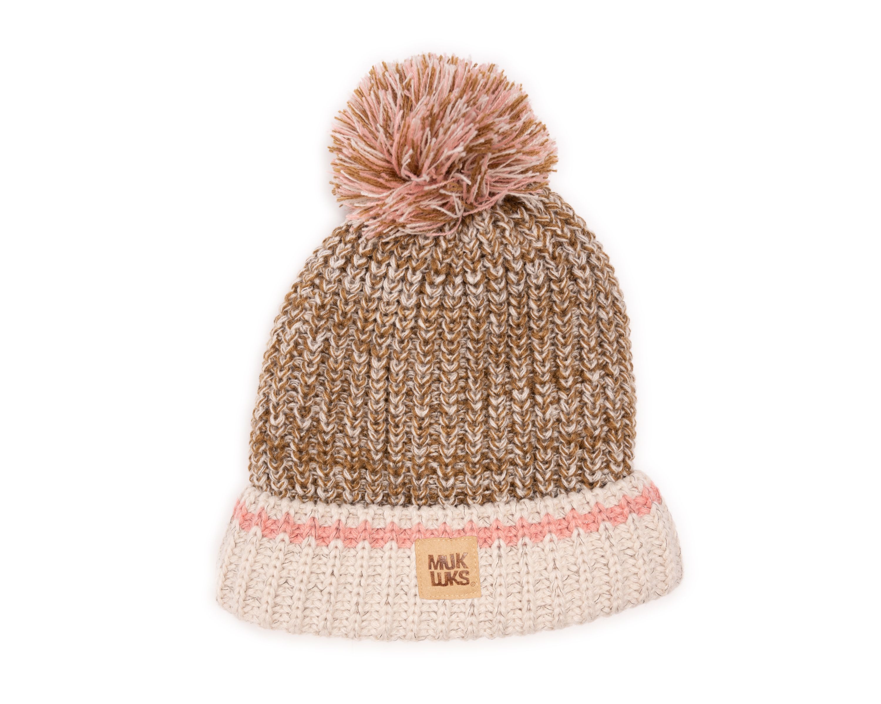 Womens Marled Chunky Stitch Hat