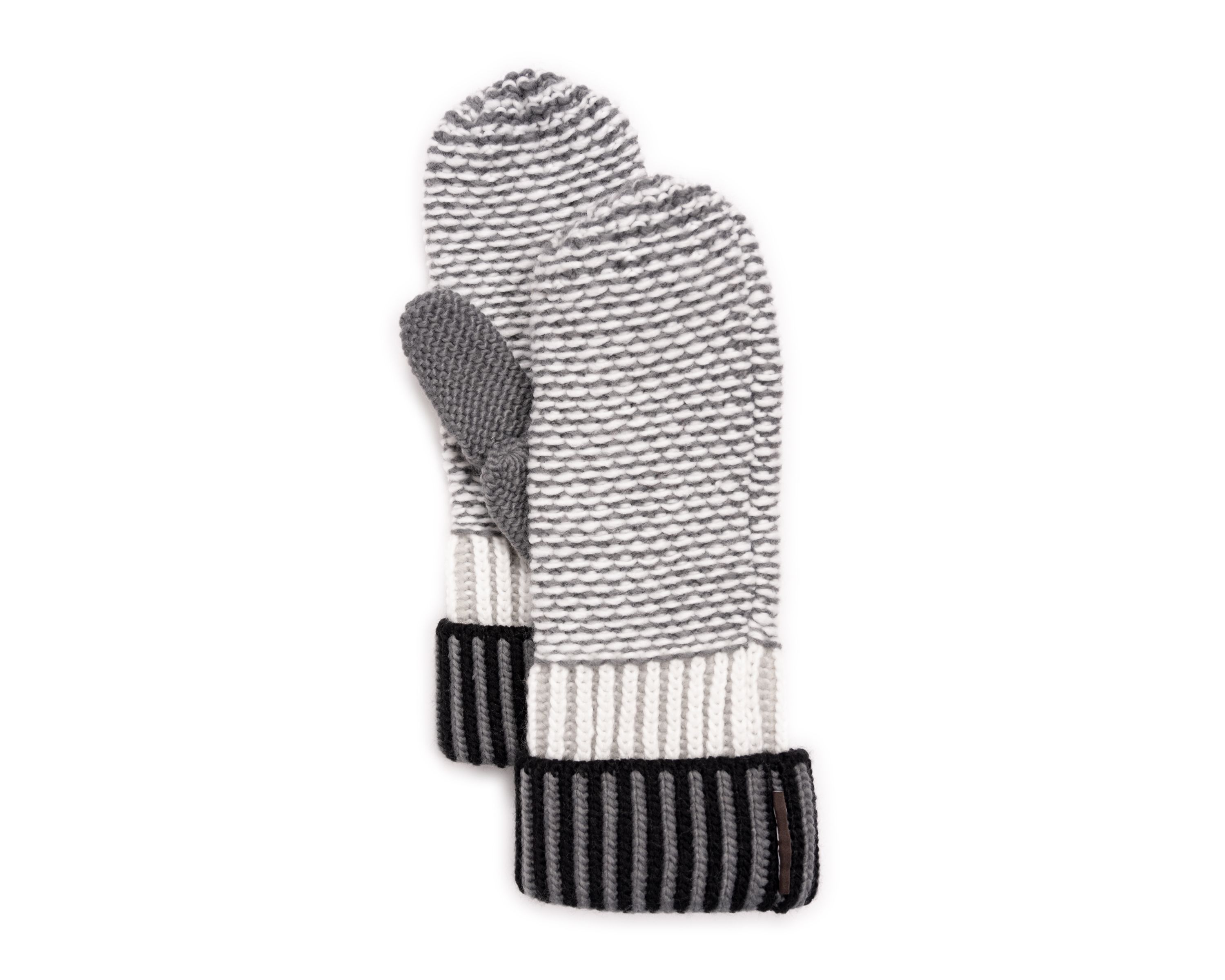 Womens Textured Mitten