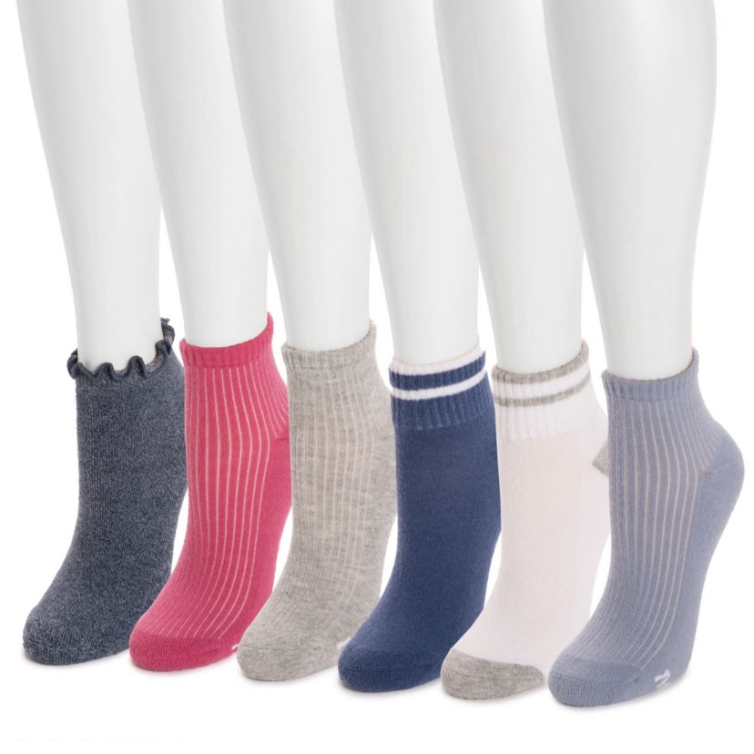 Womens 6 Pack Dream Mini Screw Sock