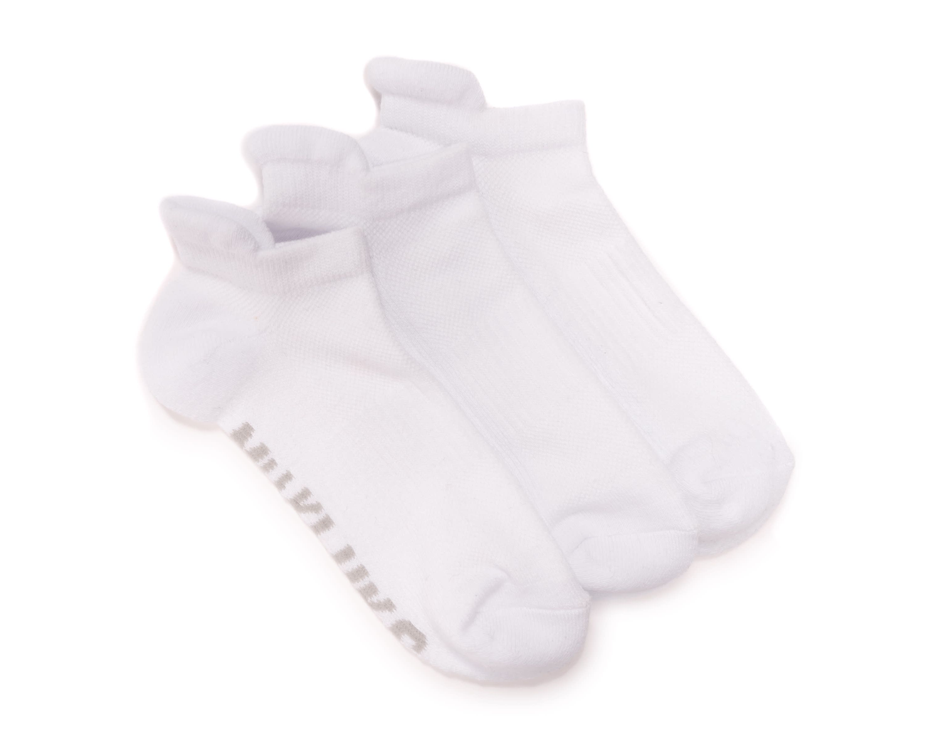 Womens 3 Pack Nylon Compression Ankle Socks