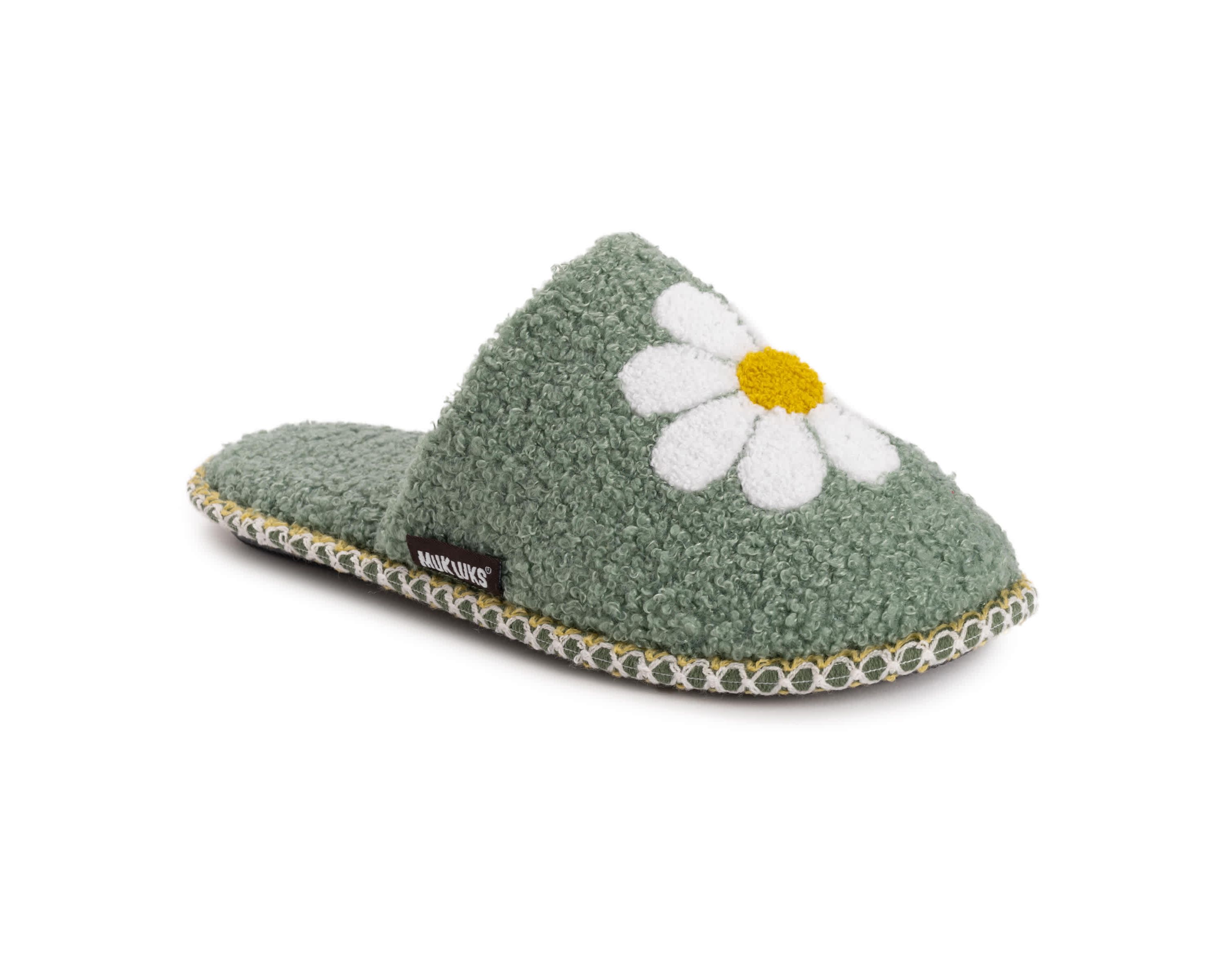 Womens Novelty Punch Needle Scuff