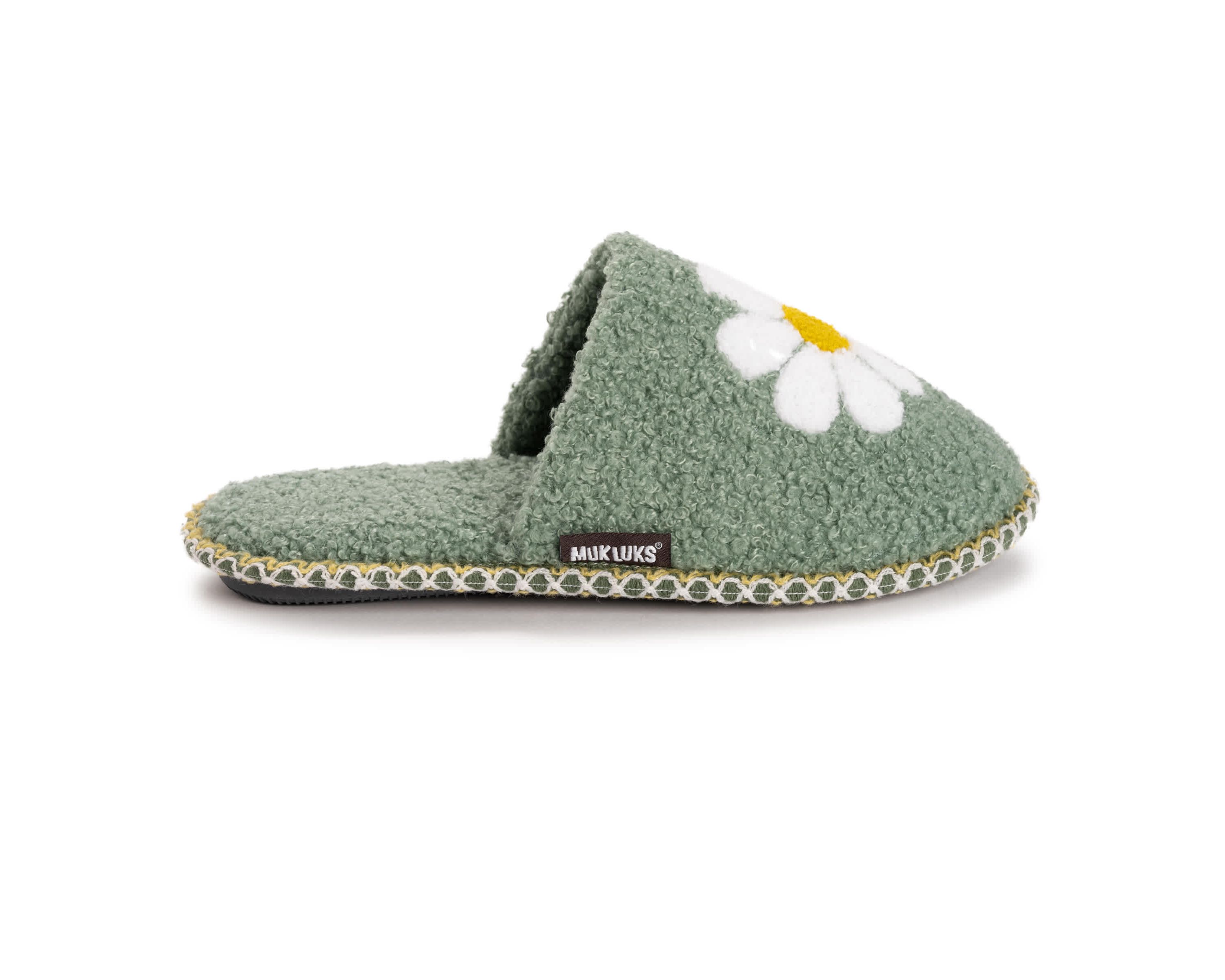 Womens Novelty Punch Needle Scuff