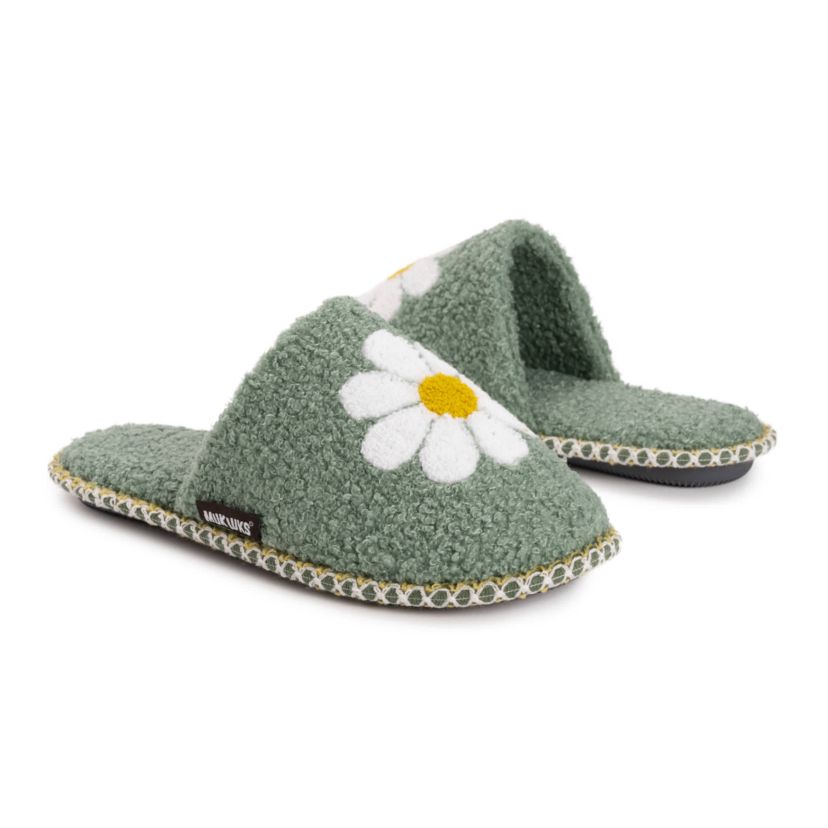 Womens Novelty Punch Needle Scuff