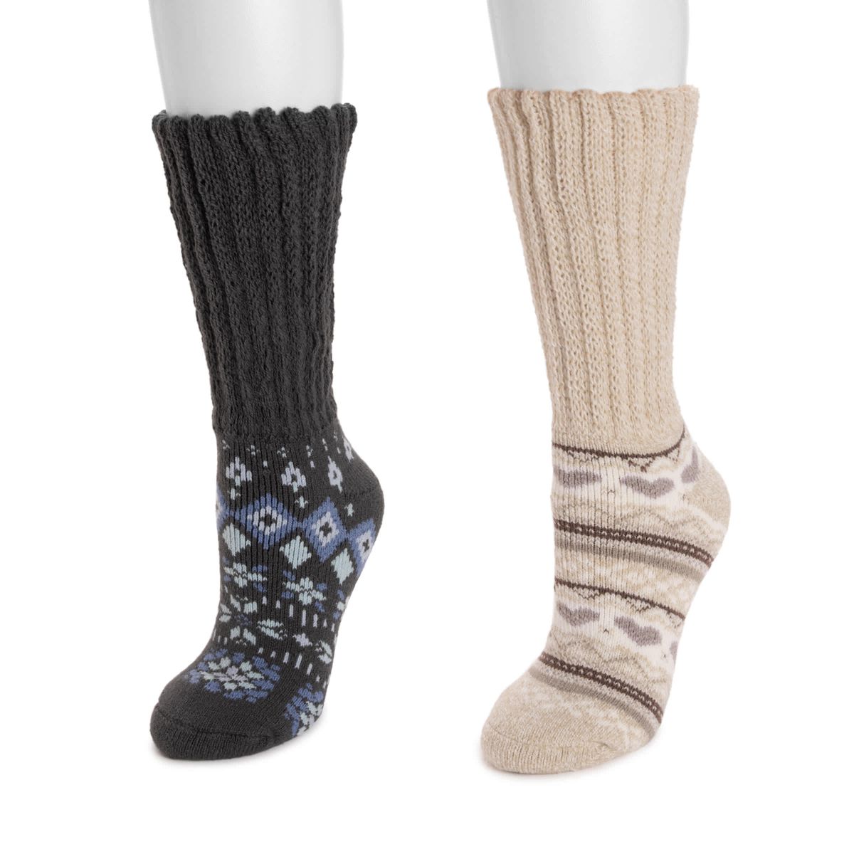 Slouch Heat Retainer Sock 2 Pair Pack