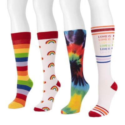 Women's 4 Pack Knee High Sock