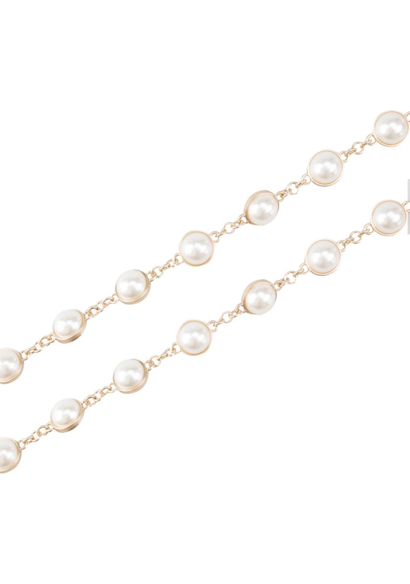 Dress Pearl Chain Fashion Belt