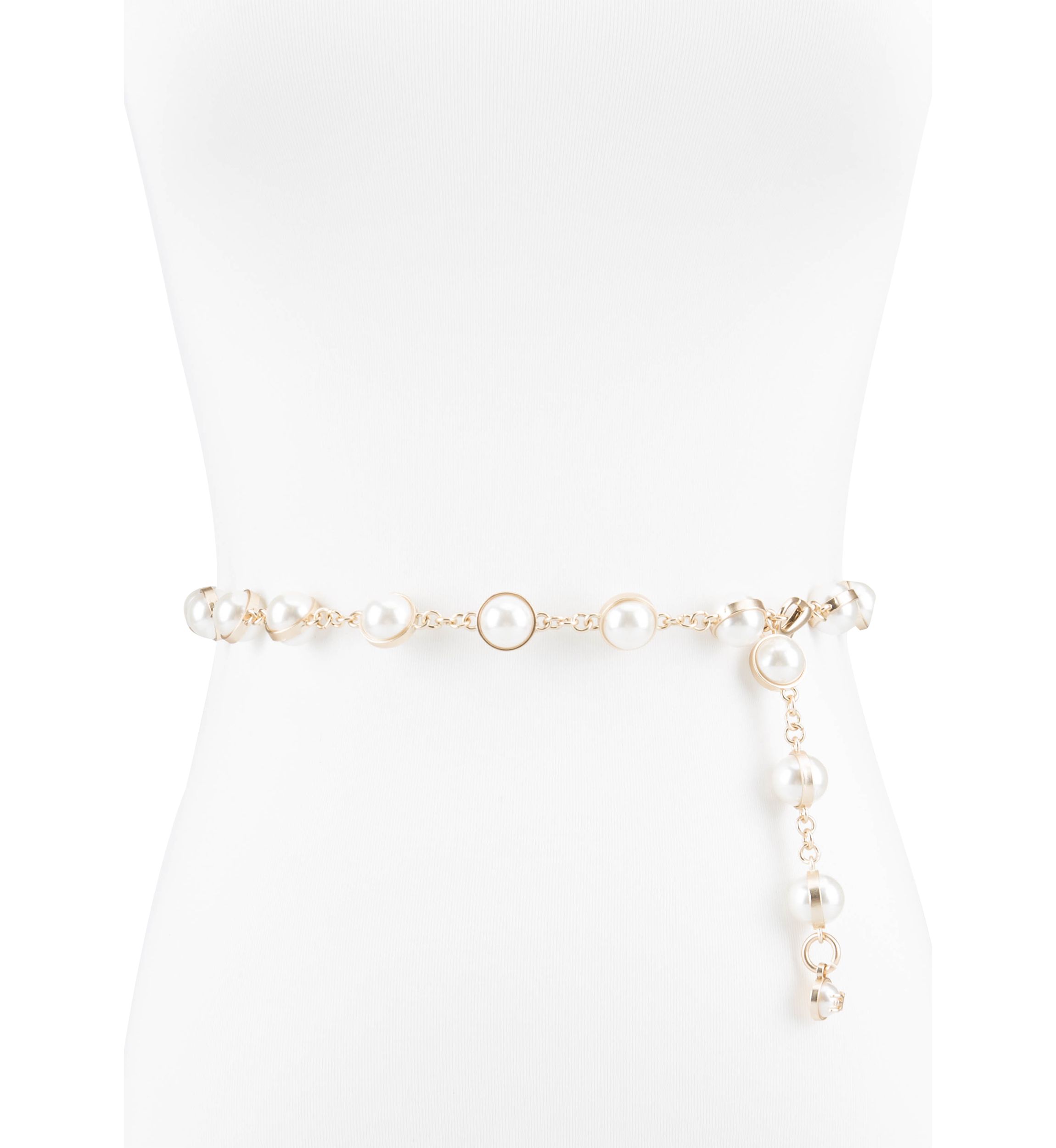 Dress Pearl Chain Fashion Belt
