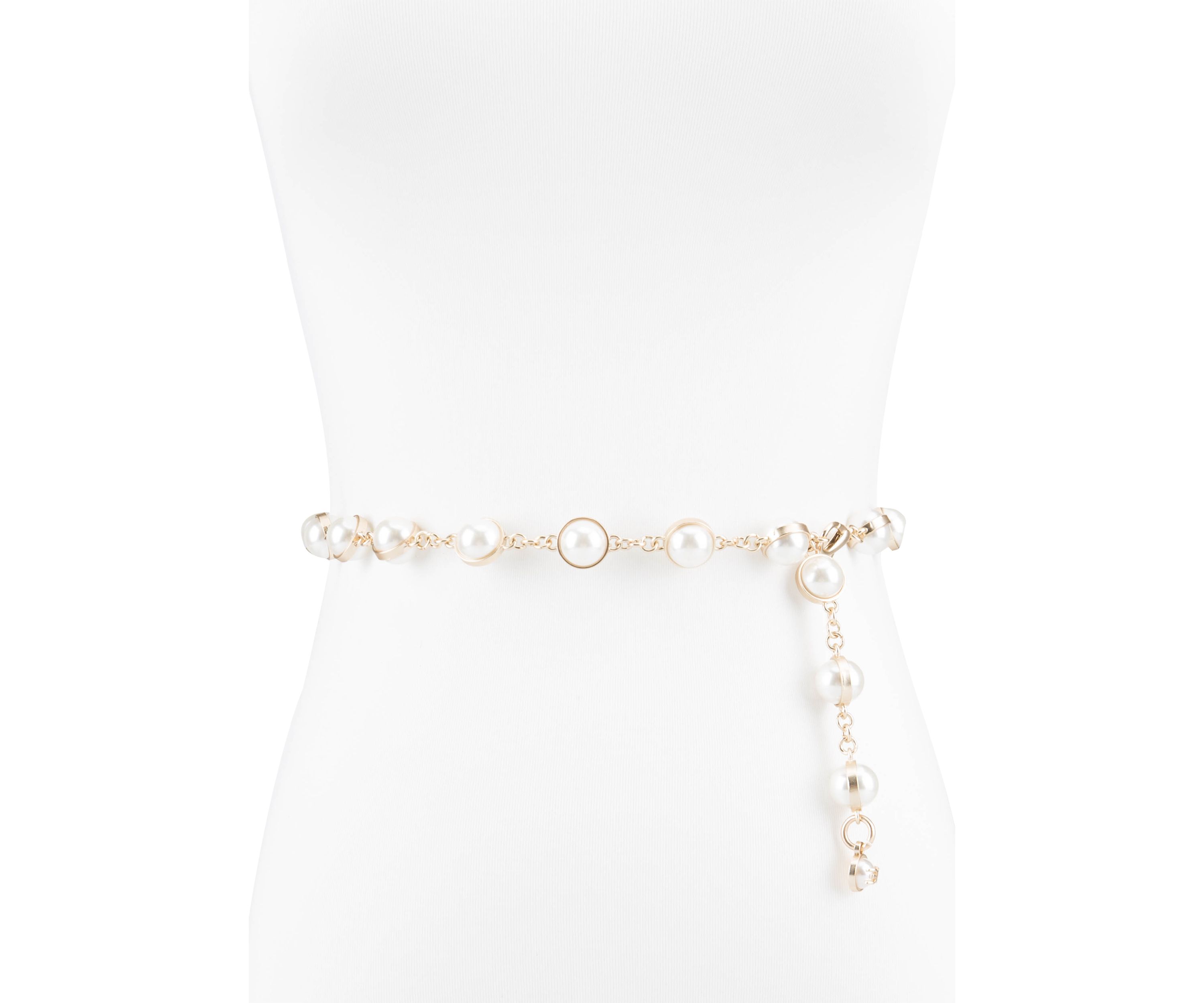 Dress Pearl Chain Fashion Belt