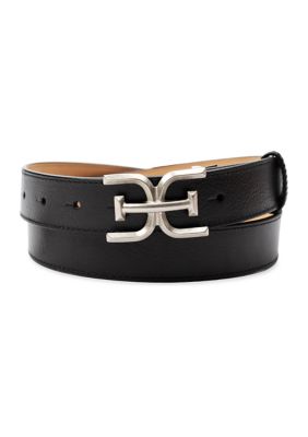 Sam Edelman Casual Plaque Logo Buckle Belt | Belk display picture 2