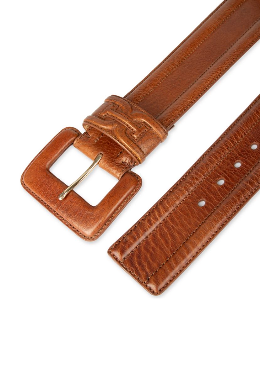 Double E Belt Loop Wide Width Fashion Belt