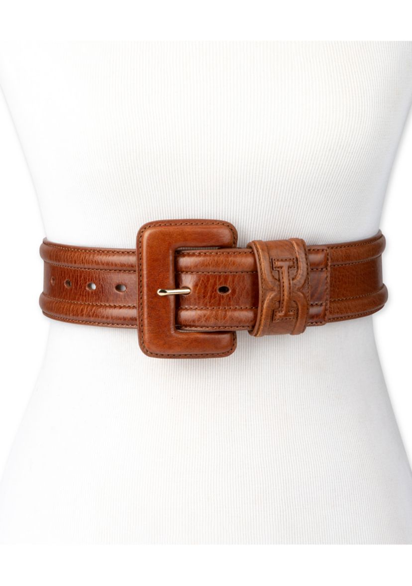 Double E Belt Loop Wide Width Fashion Belt
