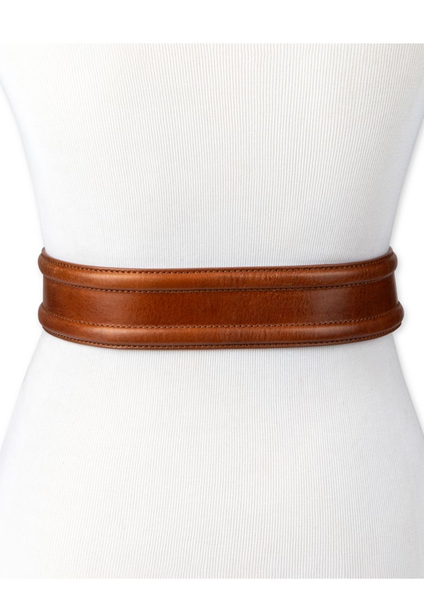 Double E Belt Loop Wide Width Fashion Belt
