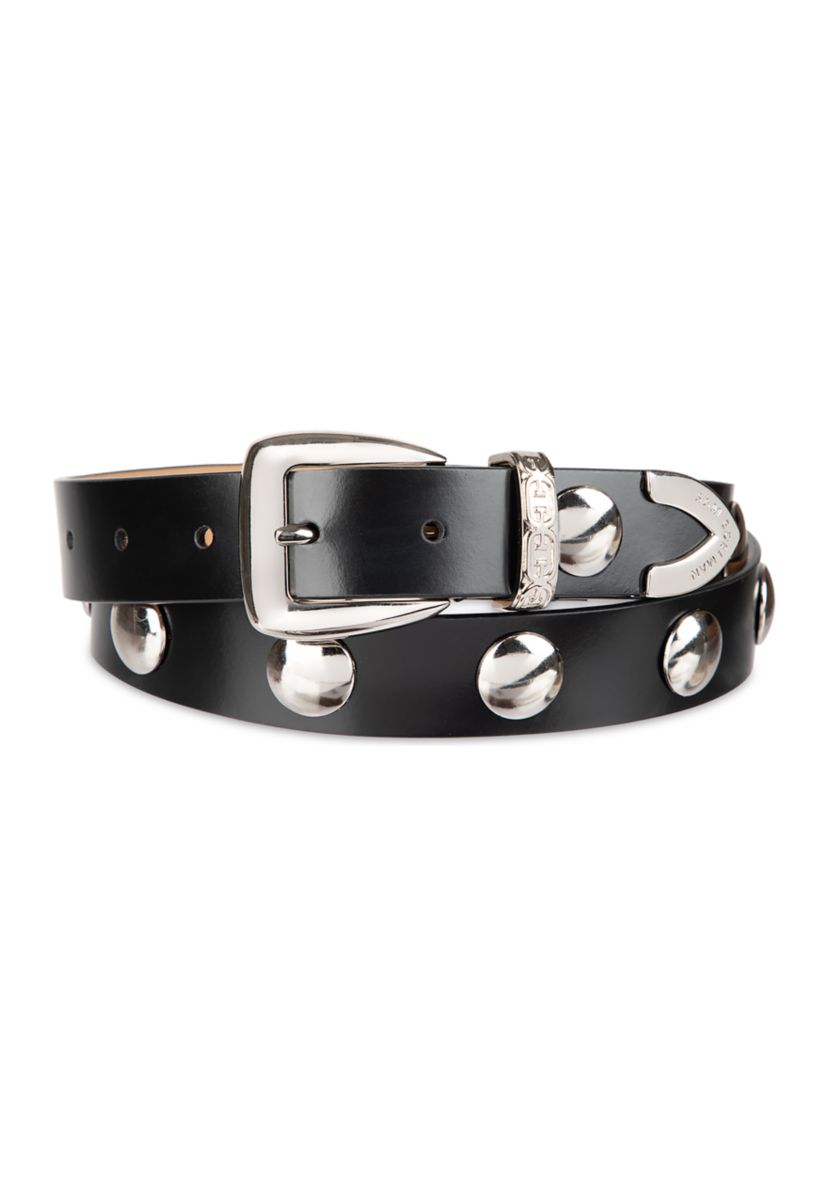Flat Stud Slim Fashion Belt
