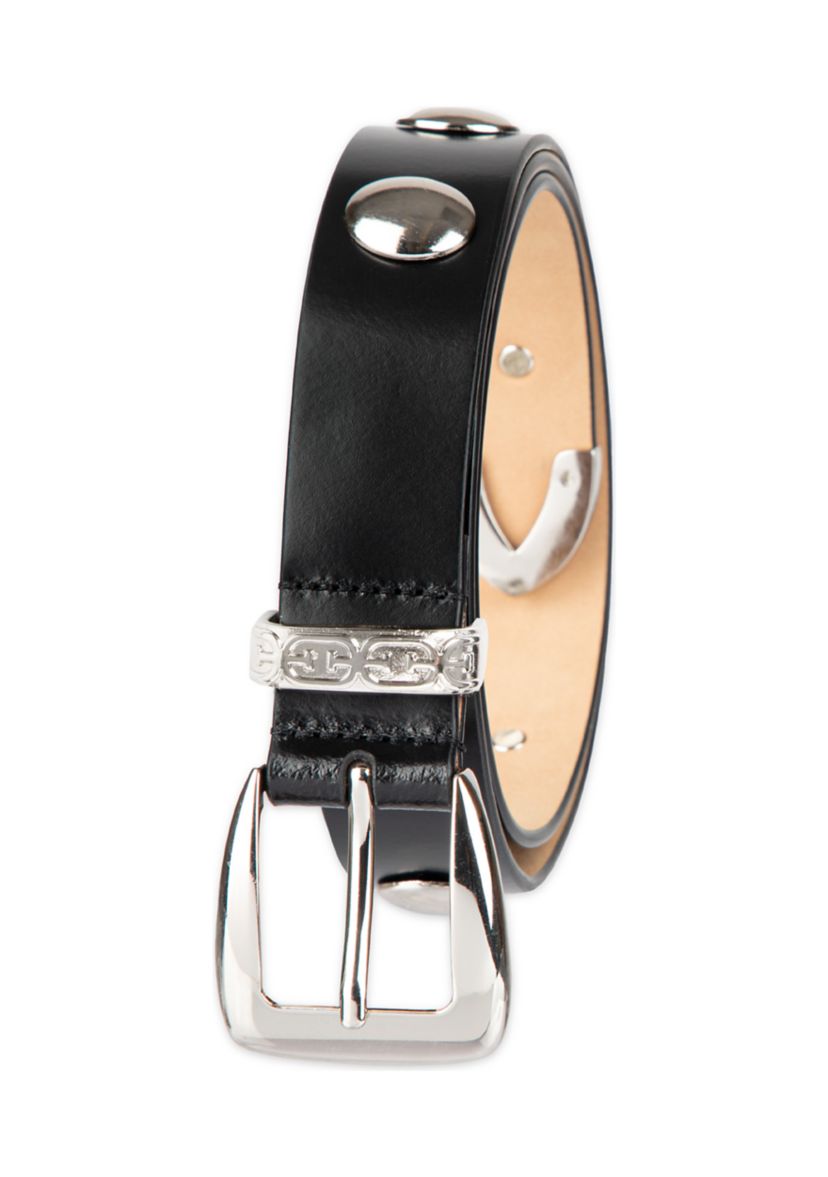Flat Stud Slim Fashion Belt
