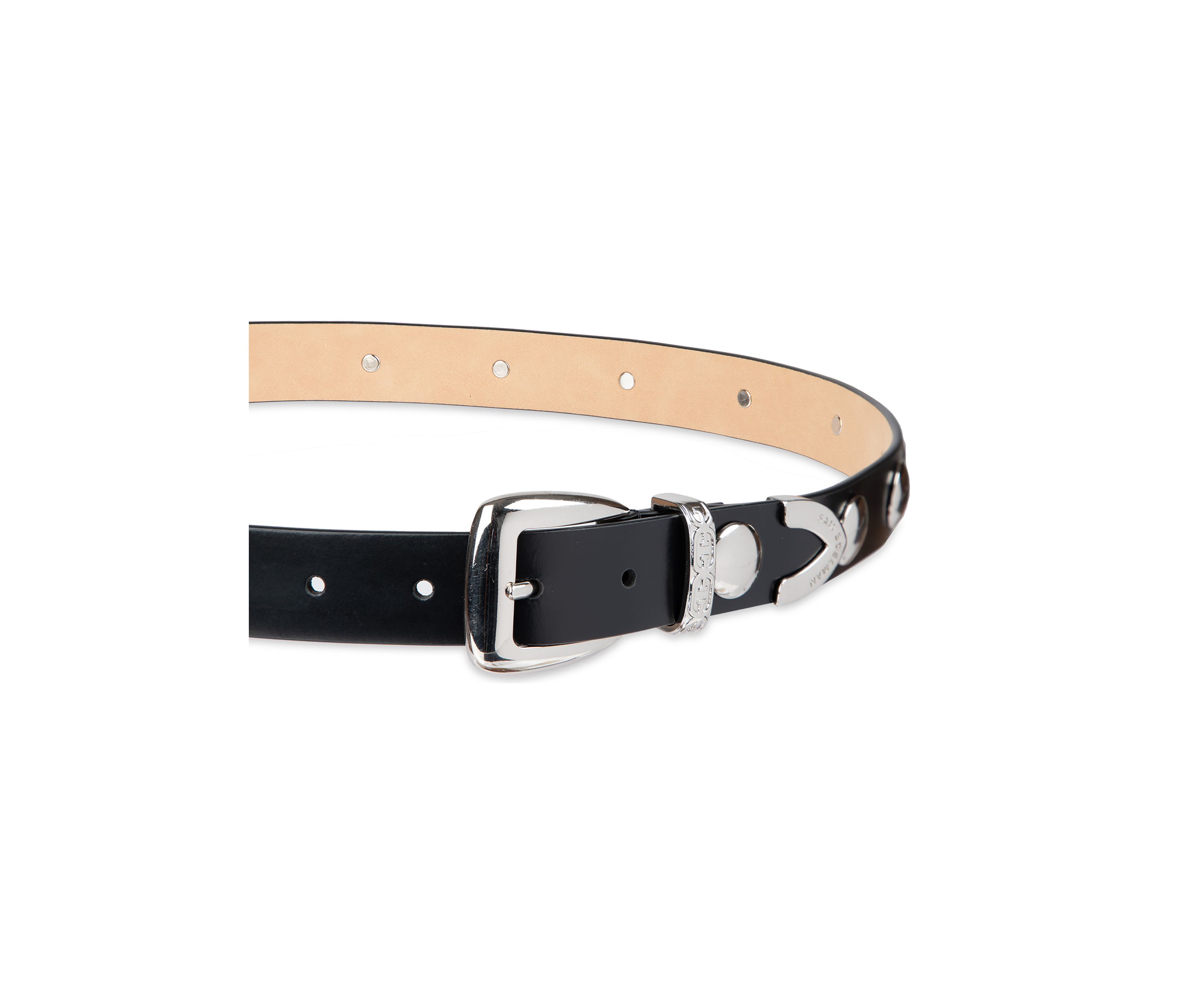 Flat Stud Slim Fashion Belt