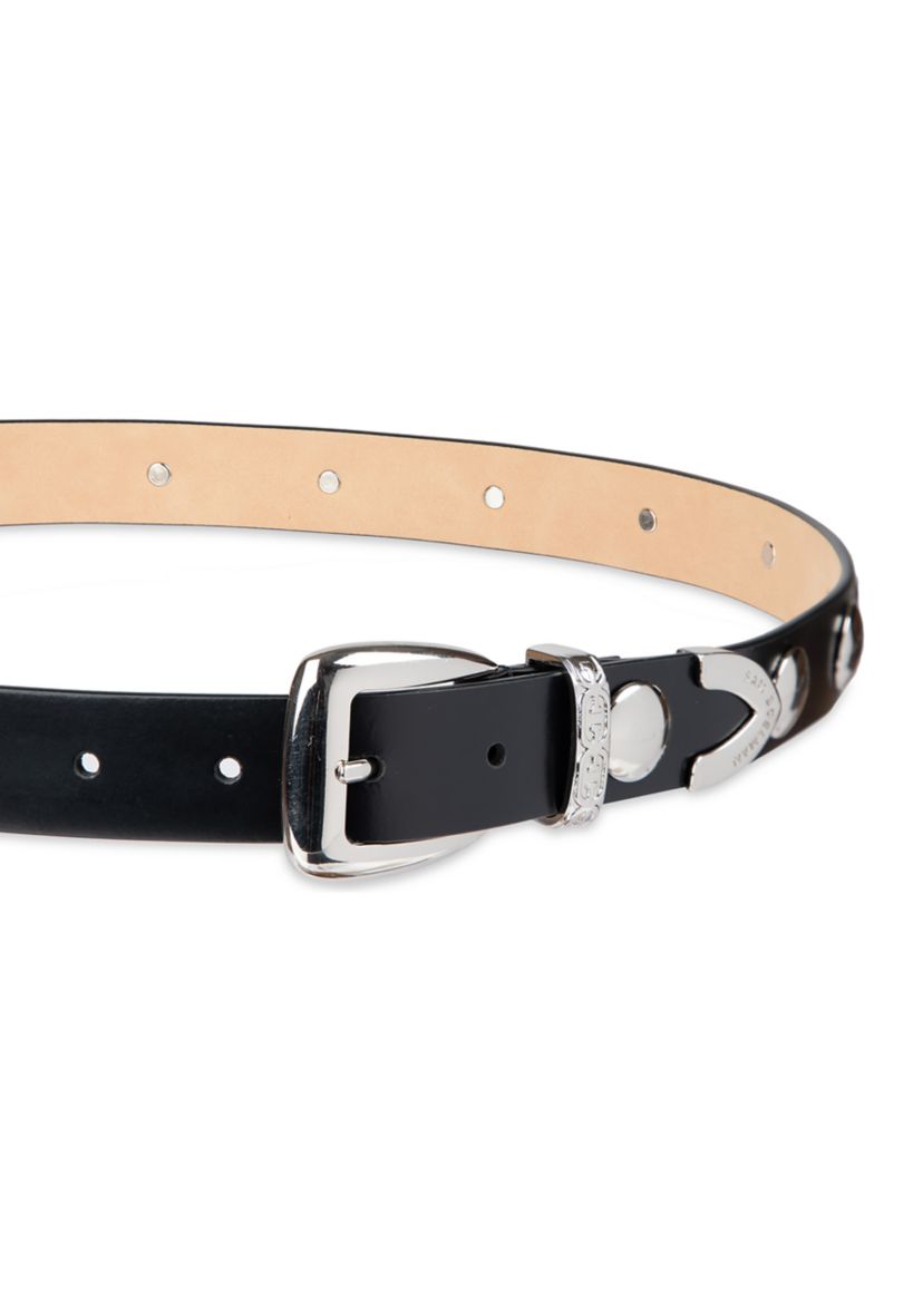 Flat Stud Slim Fashion Belt