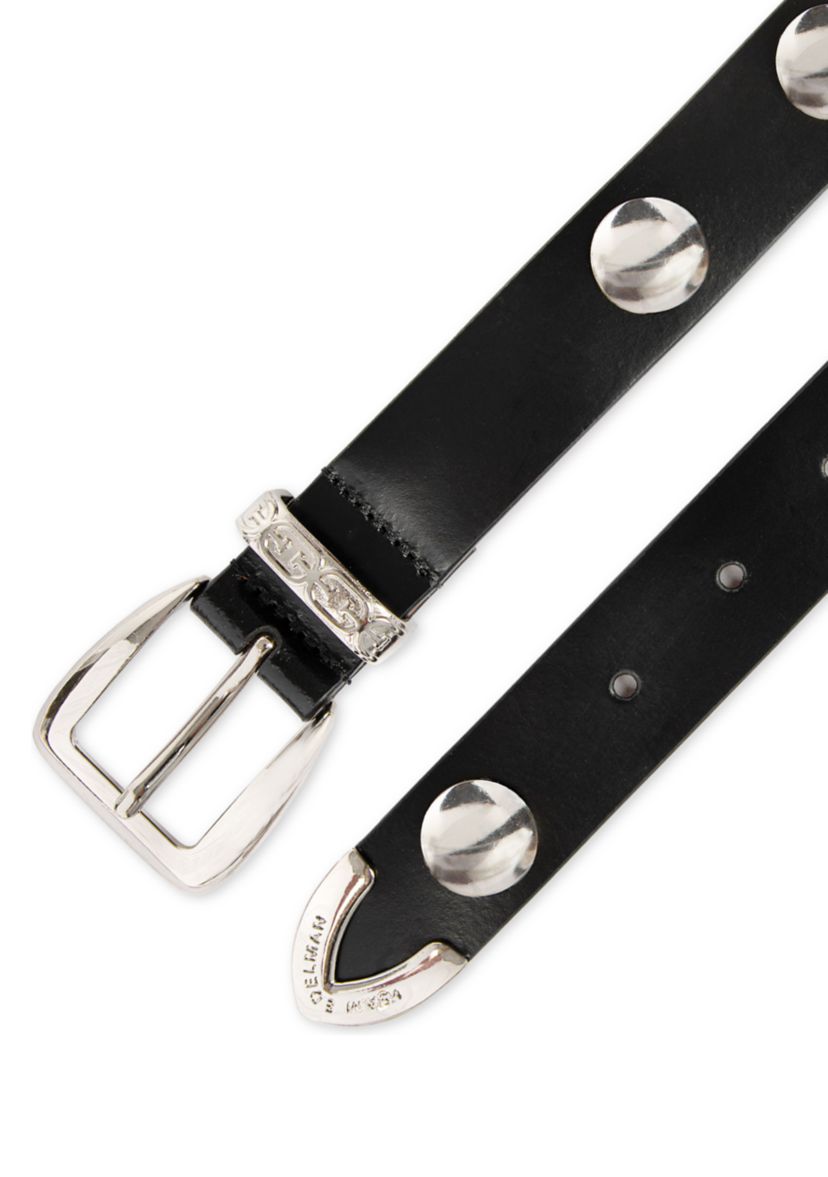 Flat Stud Slim Fashion Belt