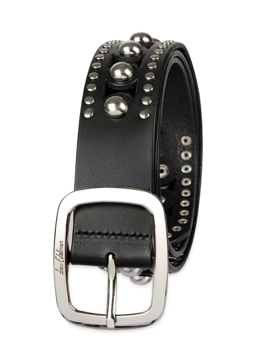 Womens Cutout Gem Studded Belt