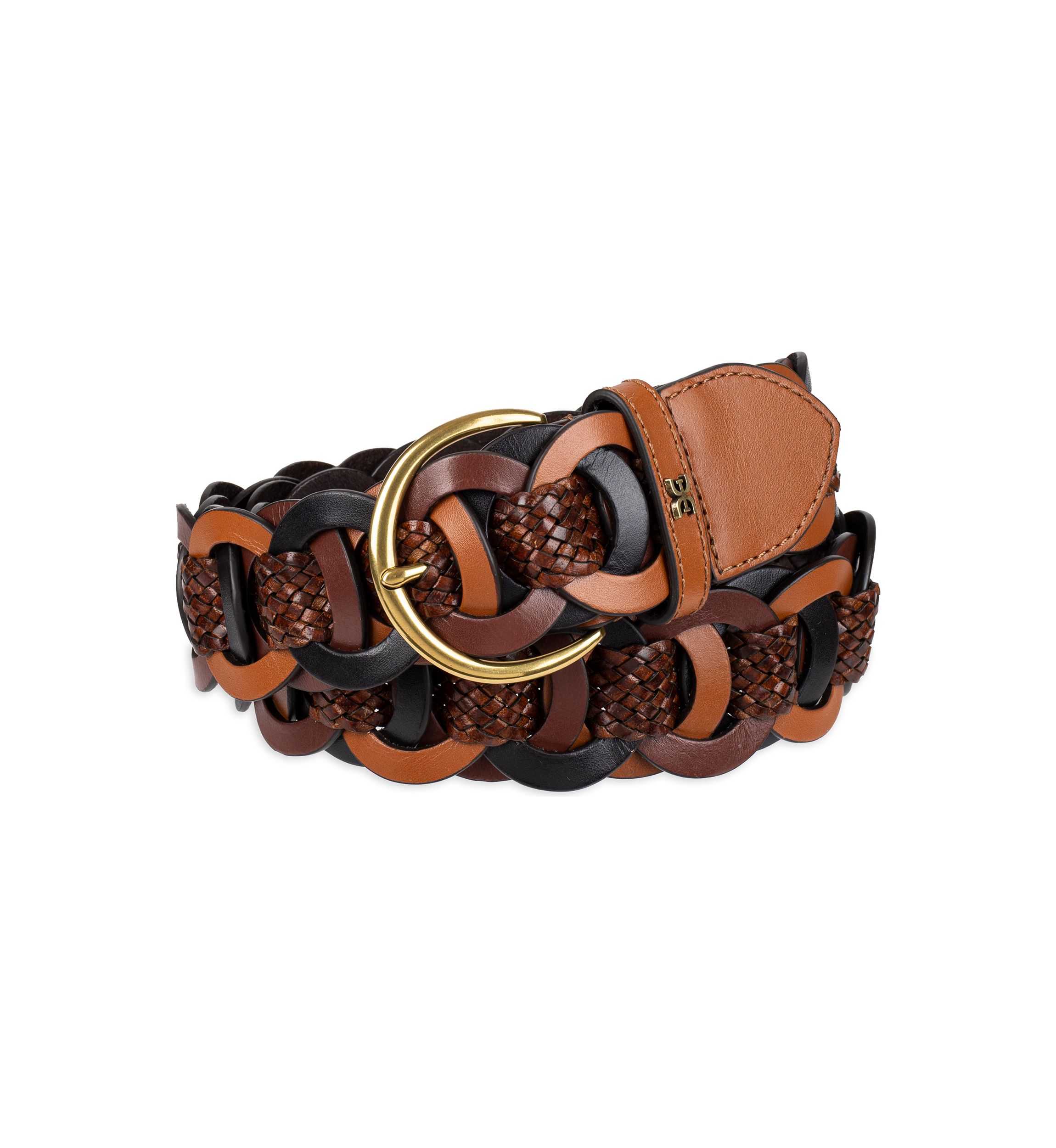 Linked Braided Fashion Belt
